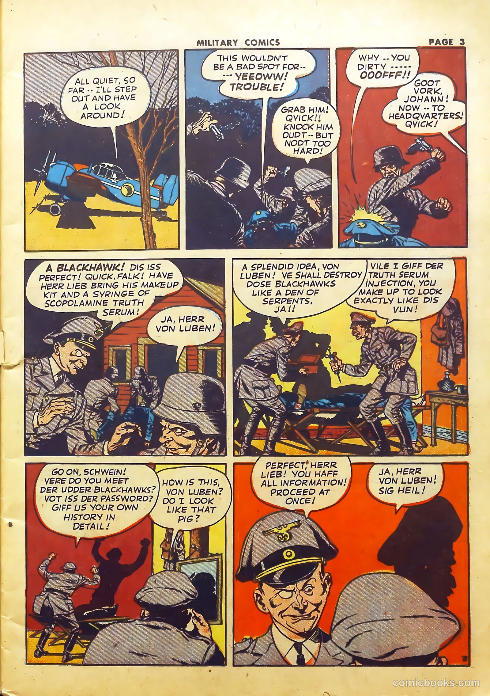 Military Comics #22 — page 5 of 68