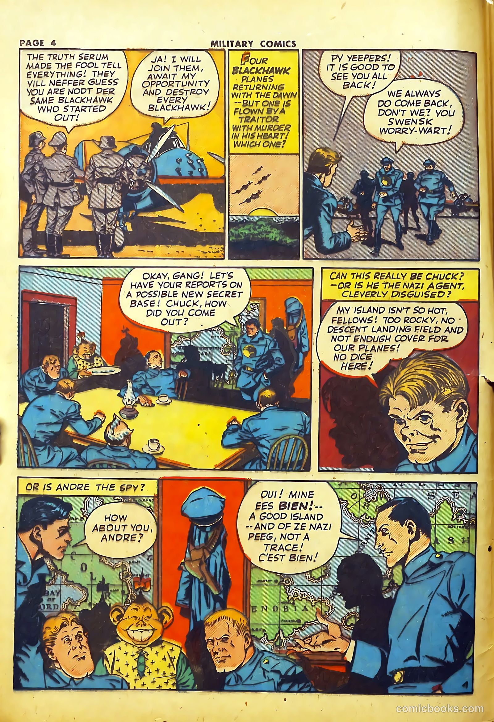 Military Comics #22 — page 6 of 68