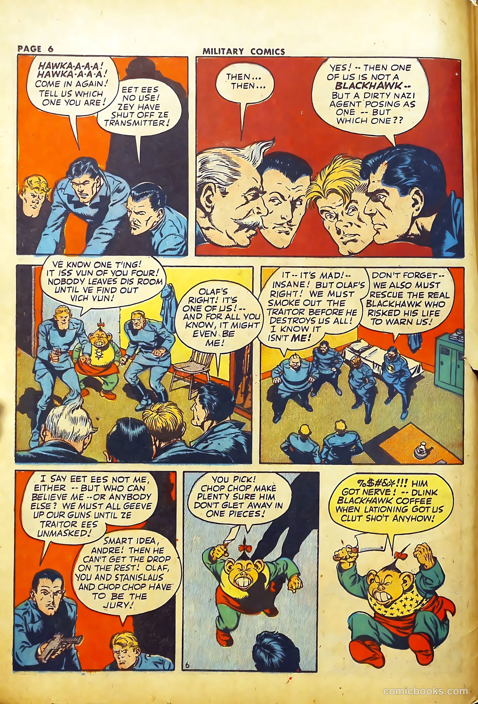 Military Comics #22 — page 8 of 68