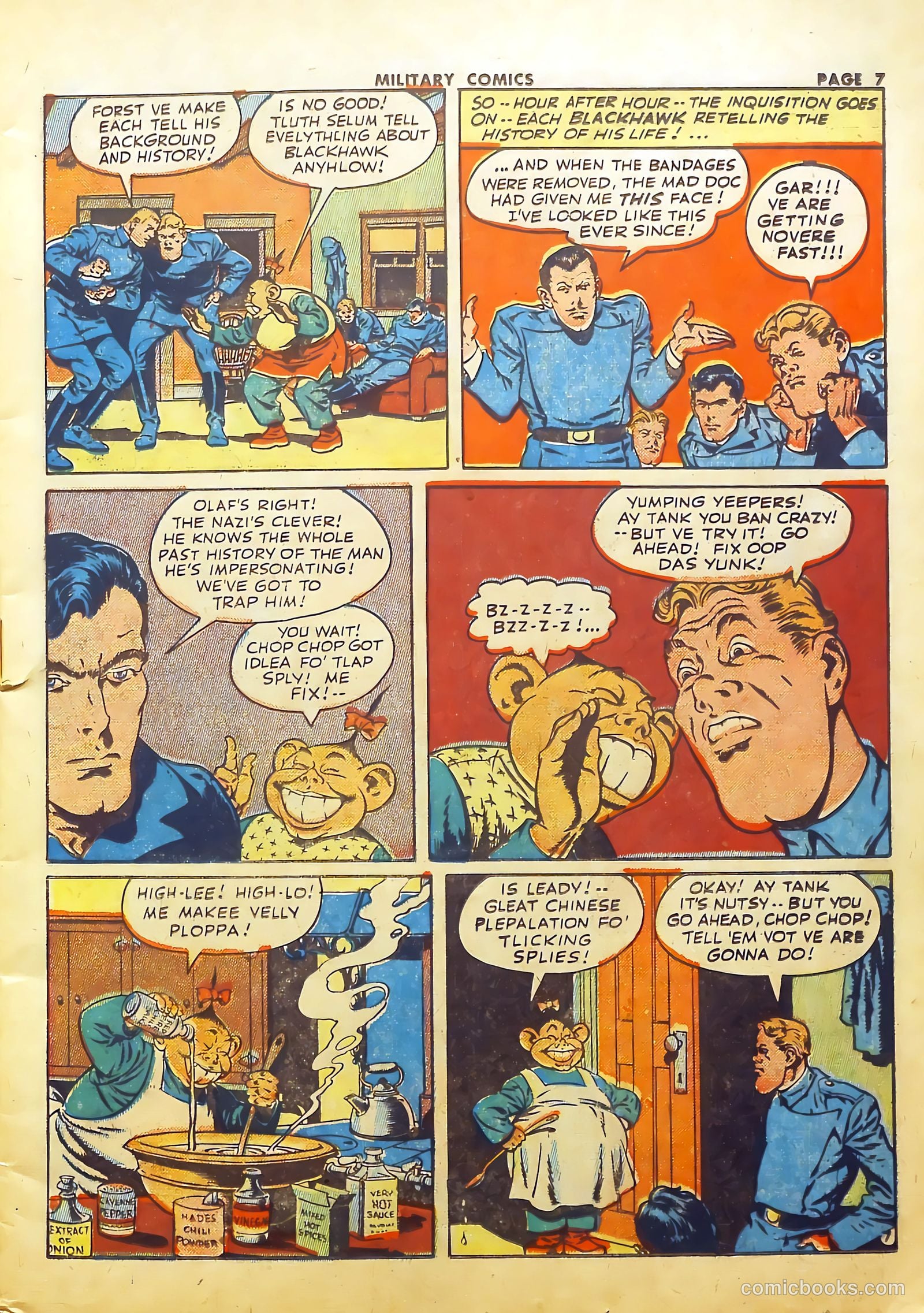 Military Comics #22 — page 9 of 68