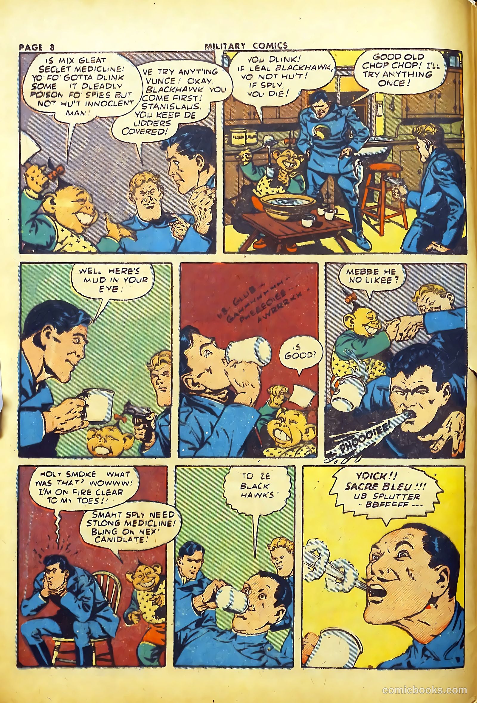 Military Comics #22 — page 10 of 68