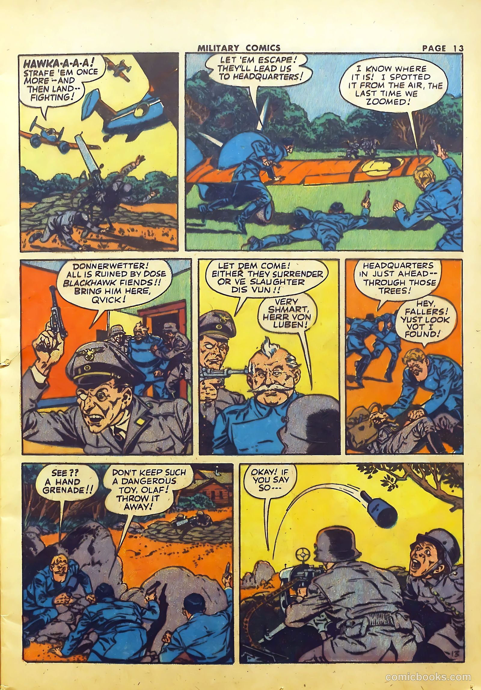 Military Comics #22 — page 15 of 68