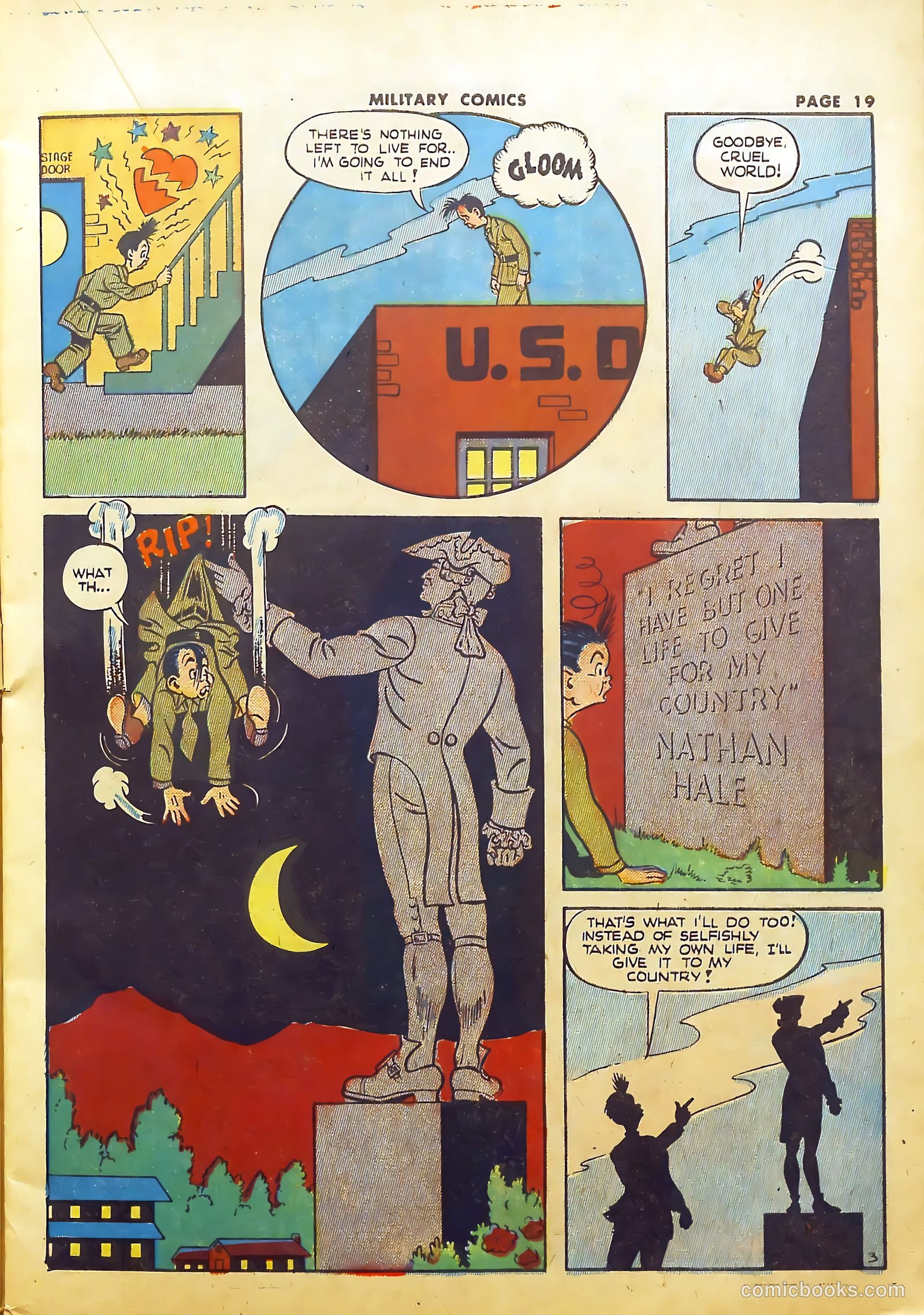 Military Comics #22 — page 21 of 68