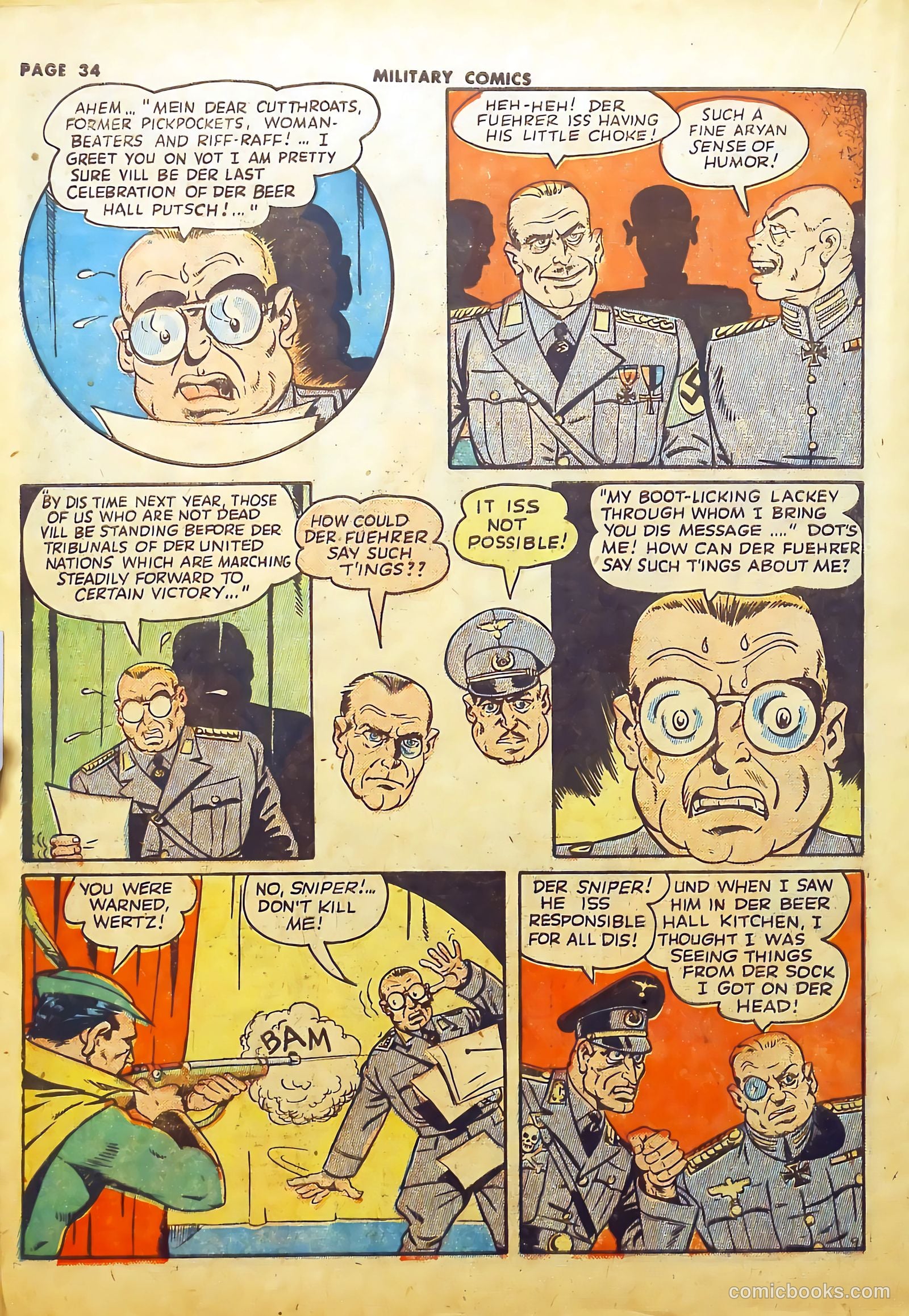 Military Comics #22 — page 36 of 68