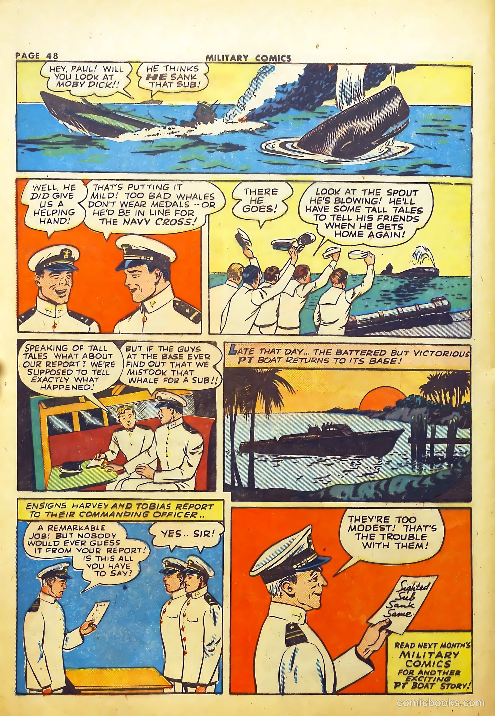 Military Comics #22 — page 50 of 68