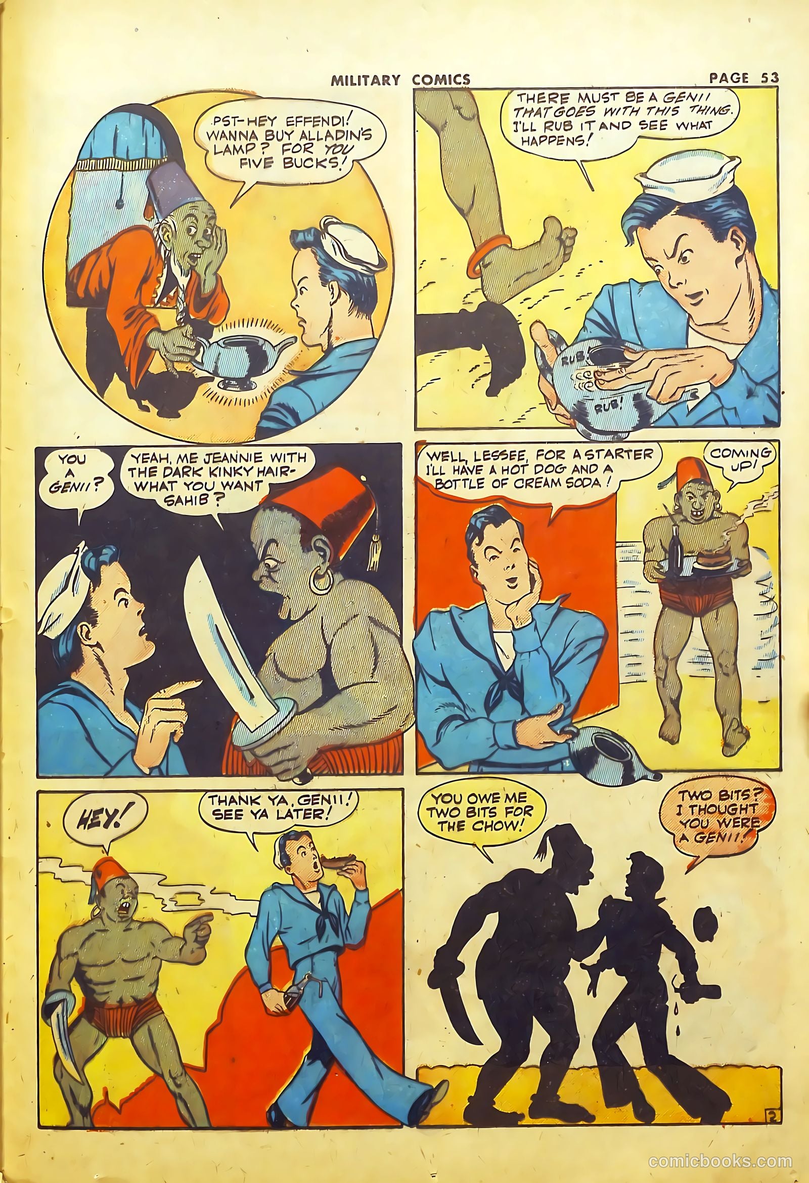 Military Comics #22 — page 55 of 68
