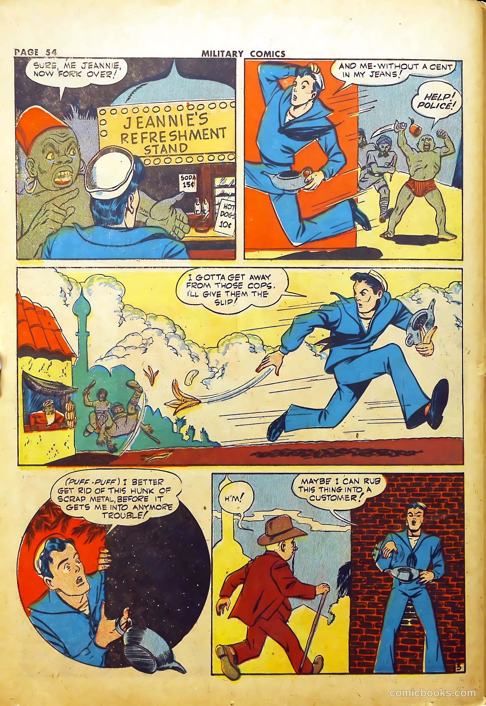 Military Comics #22 — page 56 of 68