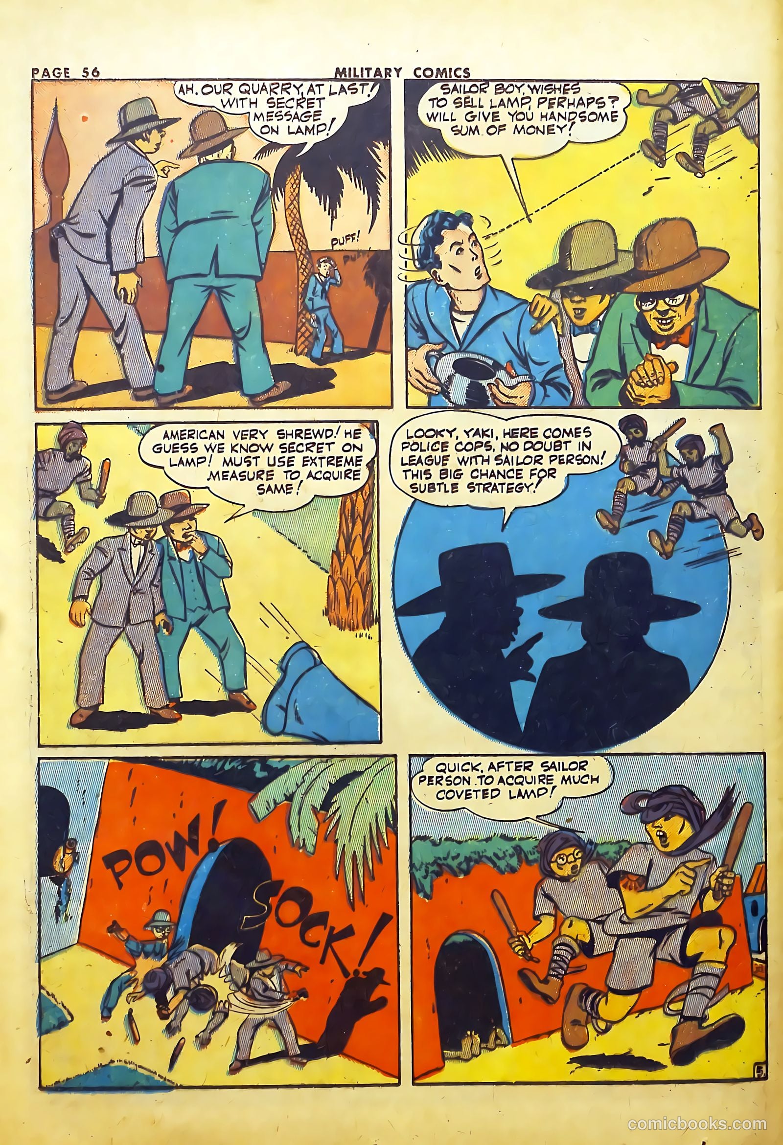 Military Comics #22 — page 58 of 68