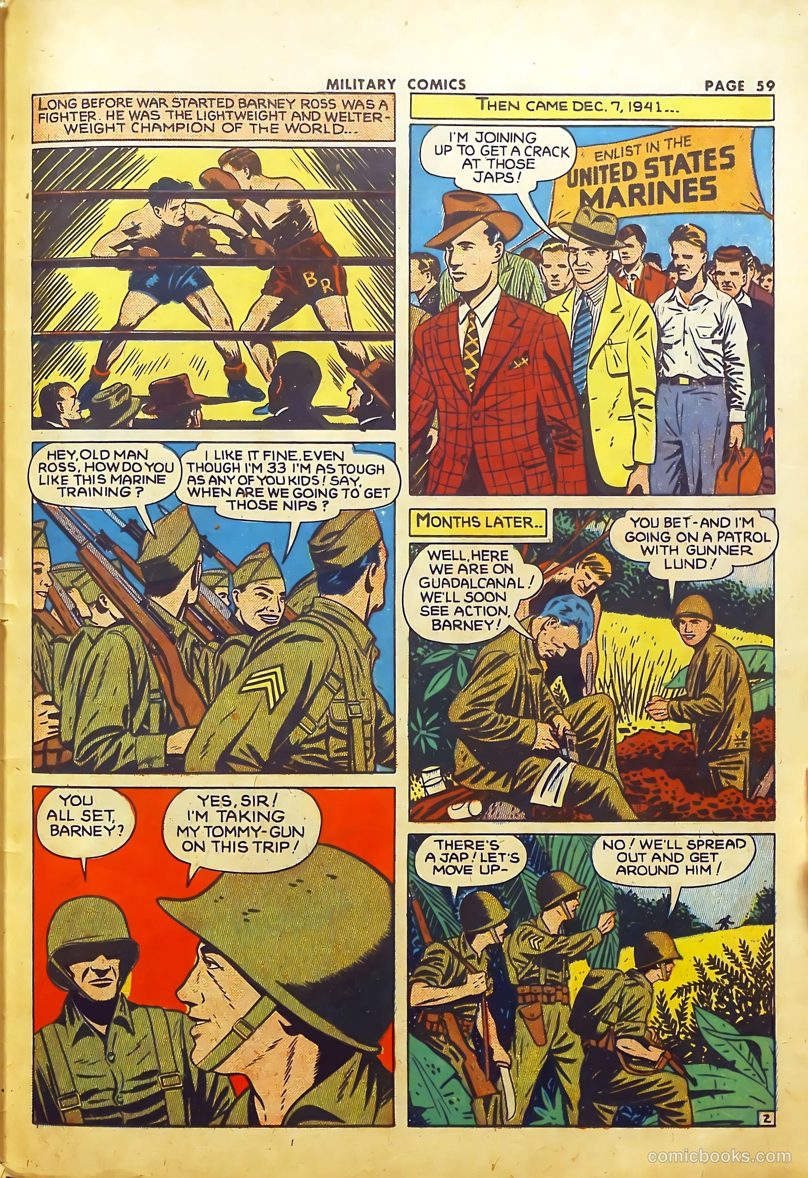 Military Comics #22 — page 61 of 68