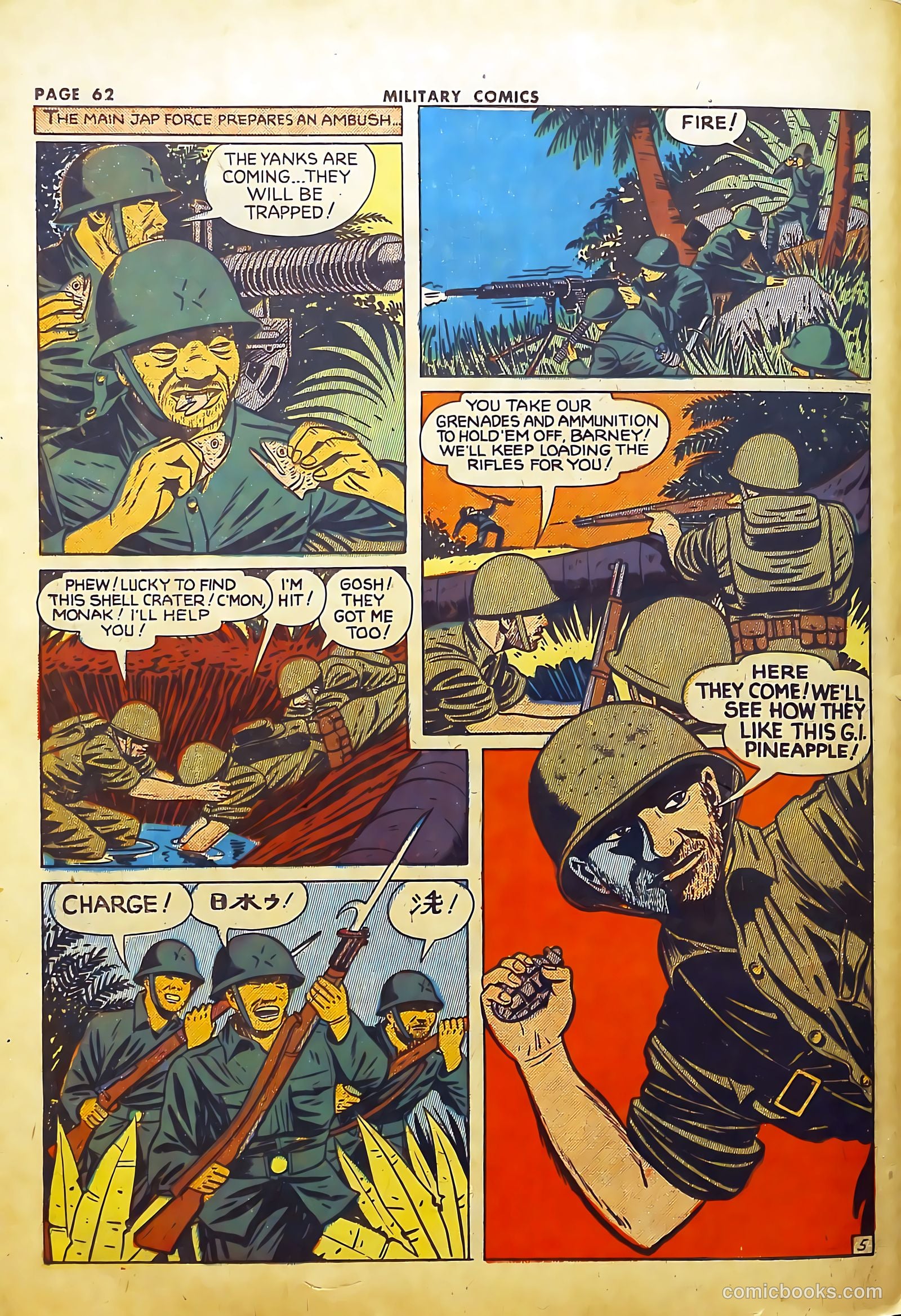 Military Comics #22 — page 64 of 68
