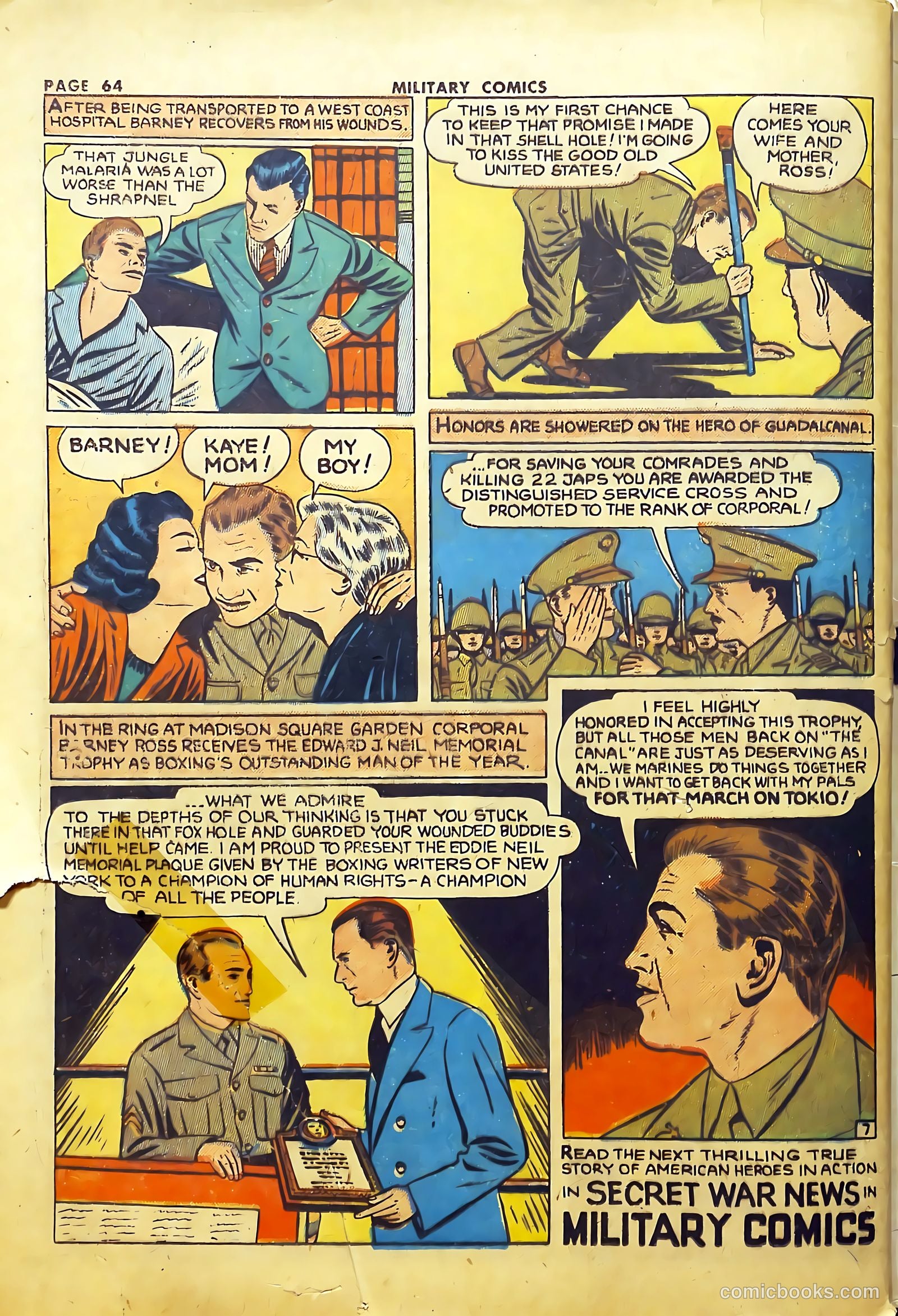 Military Comics #22 — page 66 of 68