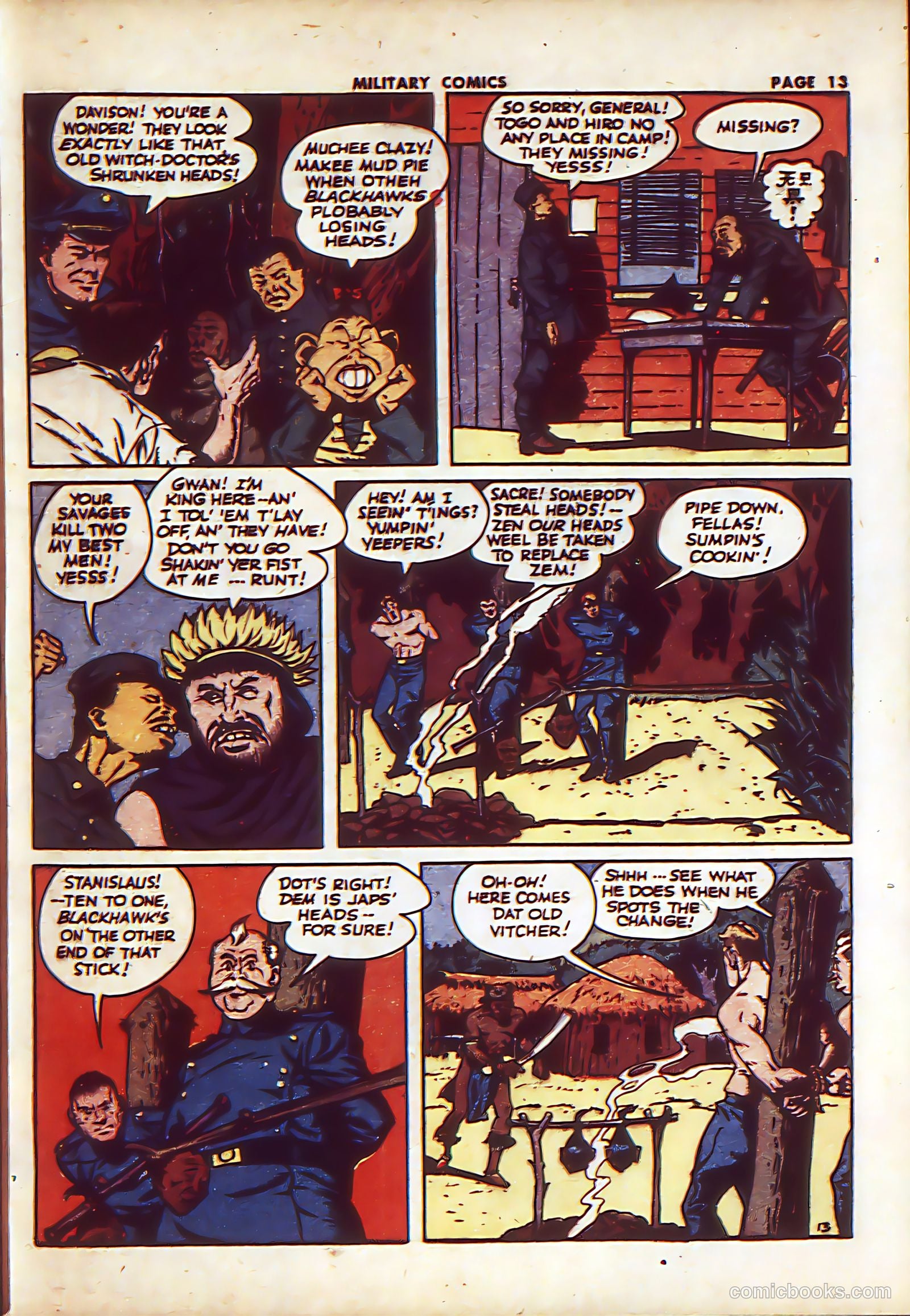 Military Comics #23 — page 16 of 70
