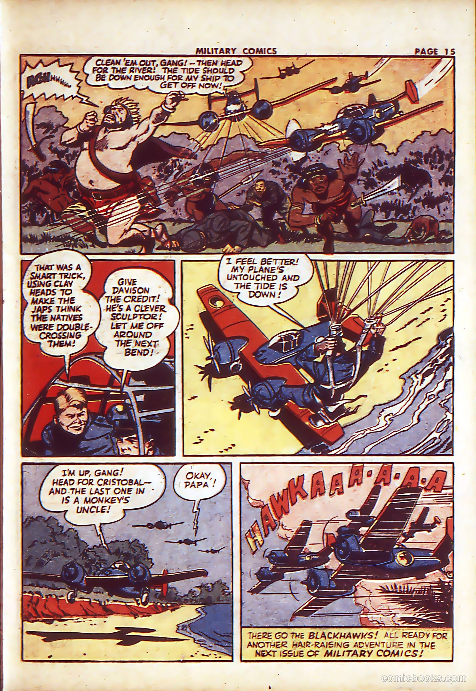 Military Comics #23 — page 18 of 70