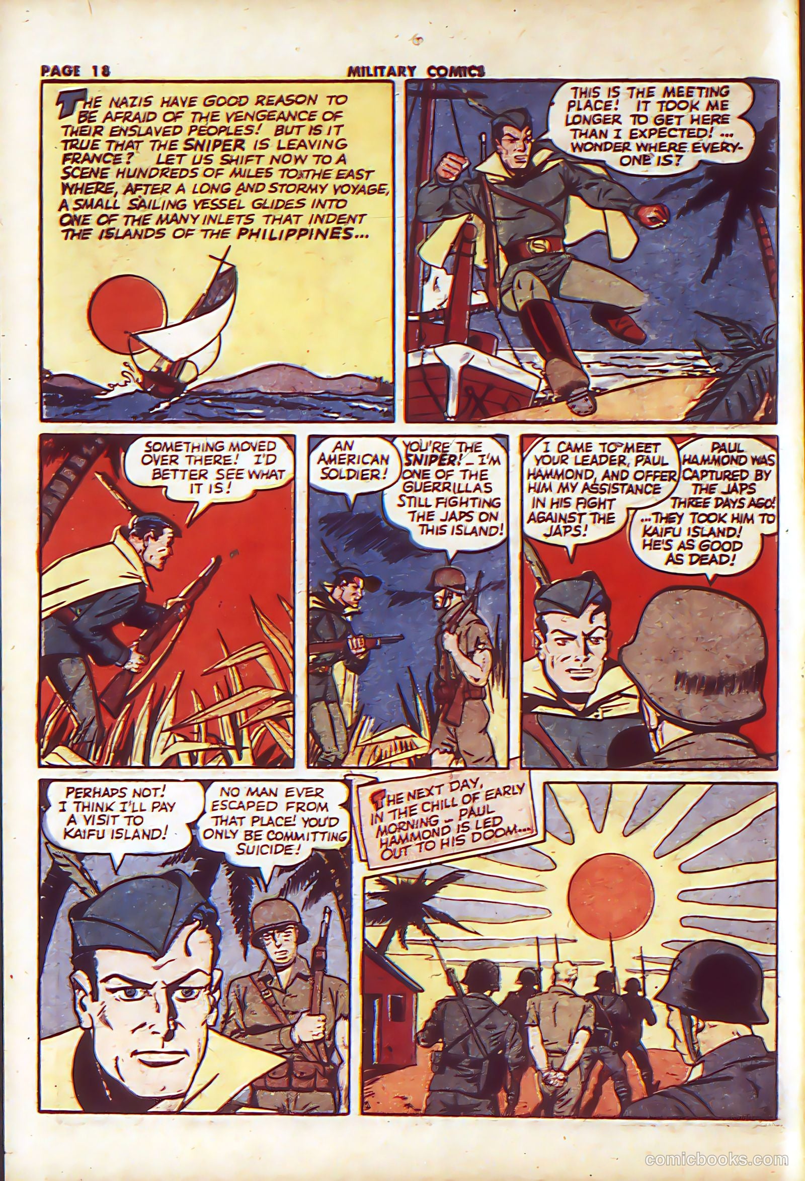 Military Comics #23 — page 21 of 70