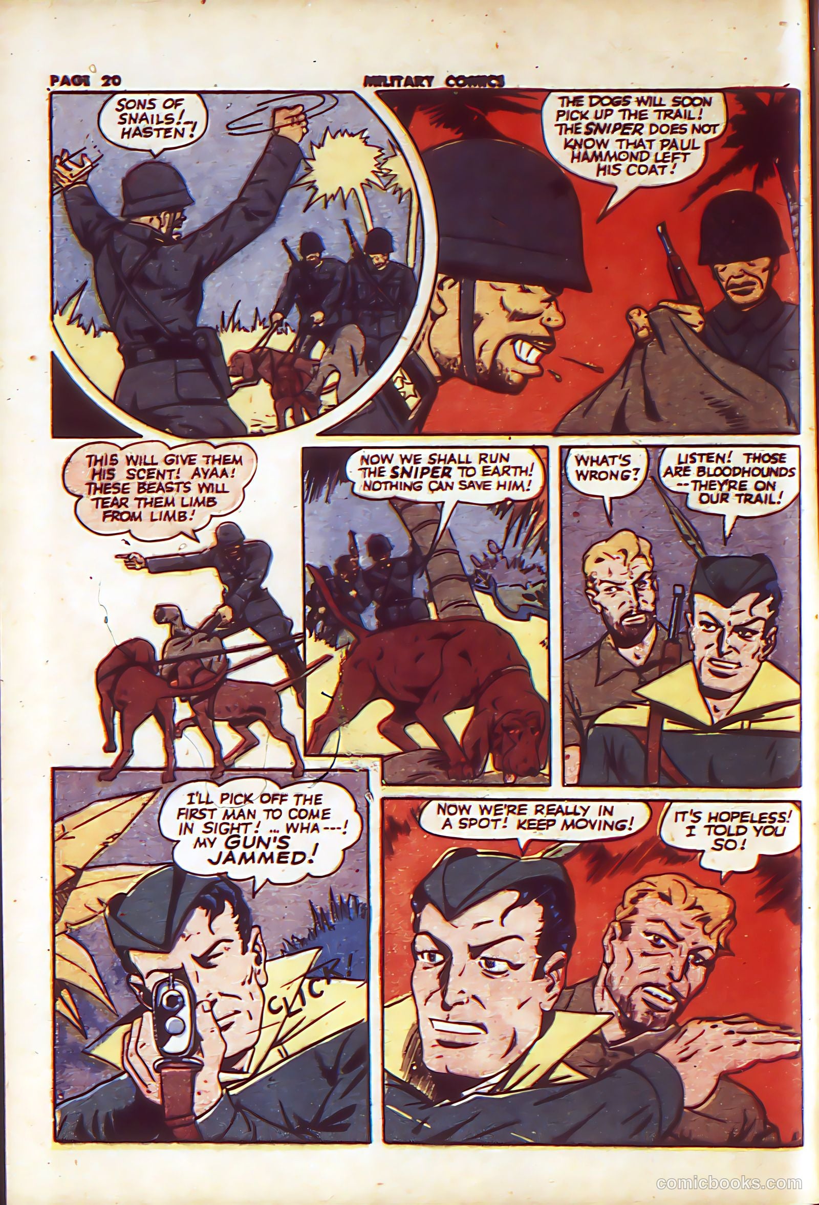 Military Comics #23 — page 23 of 70