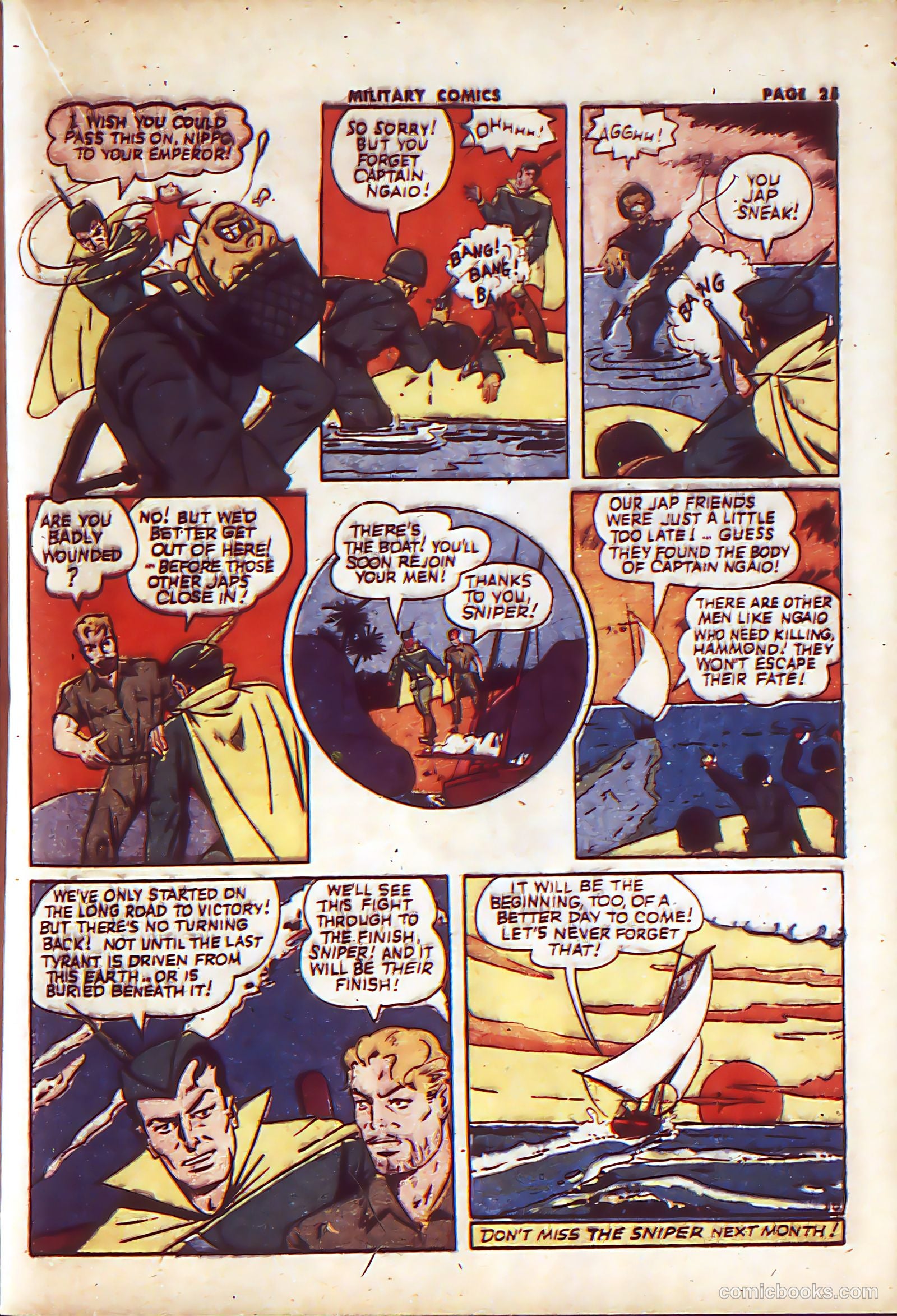 Military Comics #23 — page 28 of 70