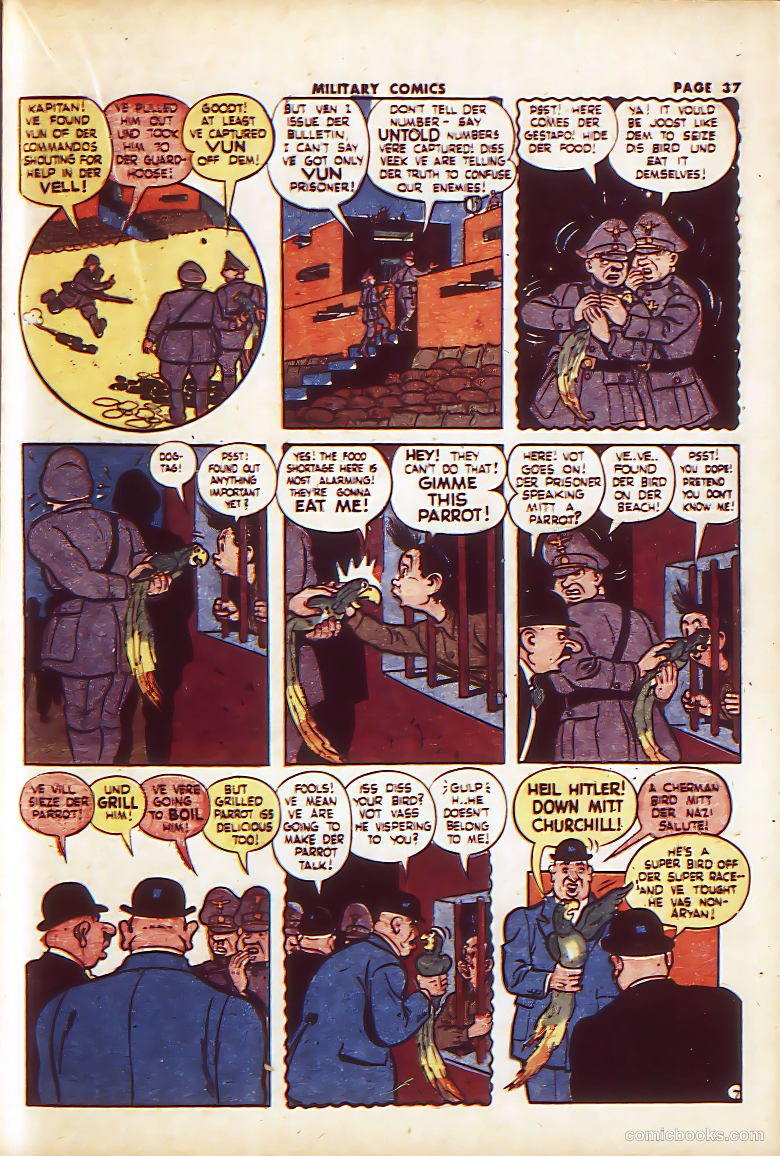 Military Comics #23 — page 40 of 70