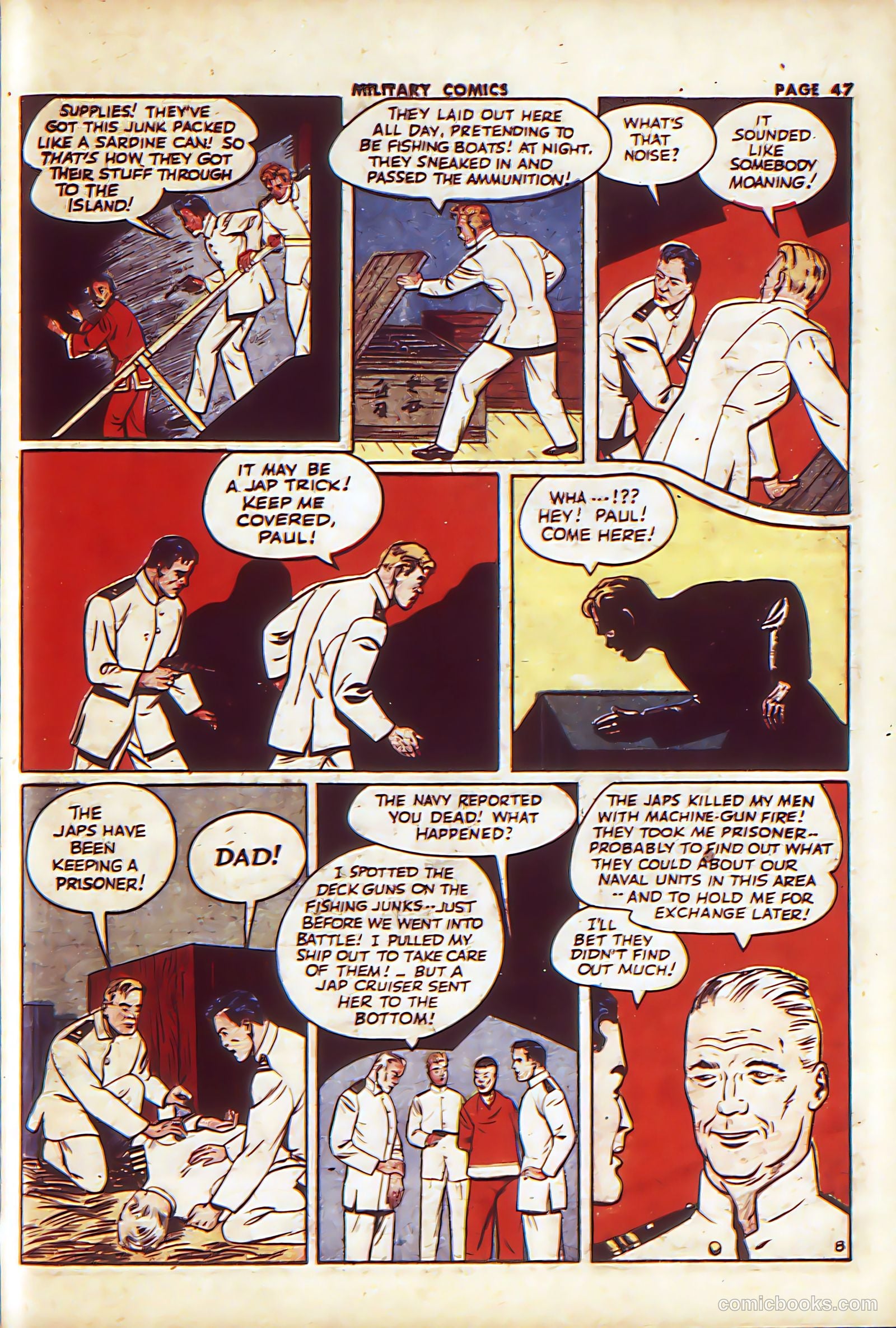 Military Comics #23 — page 50 of 70