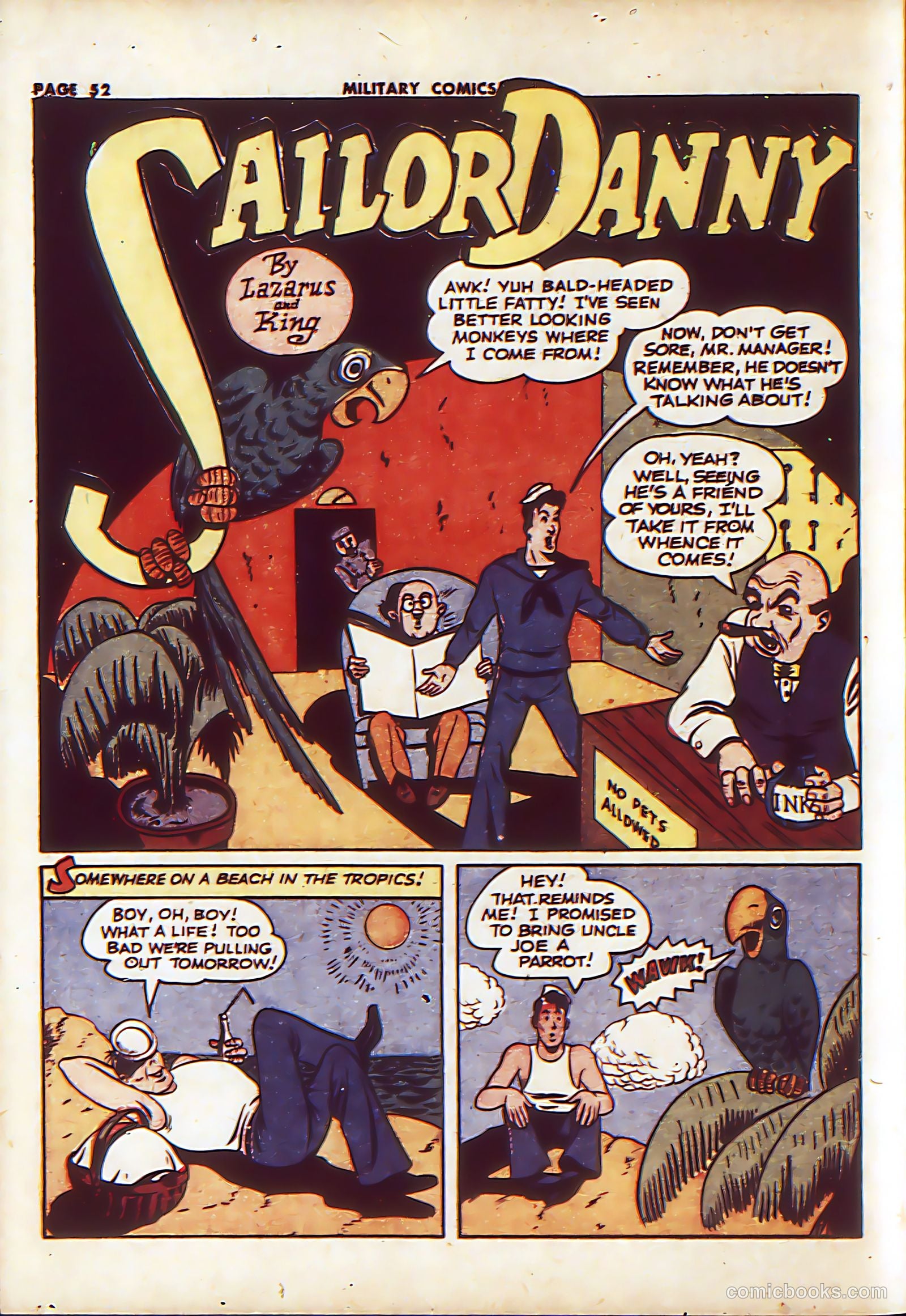 Military Comics #23 — page 55 of 70