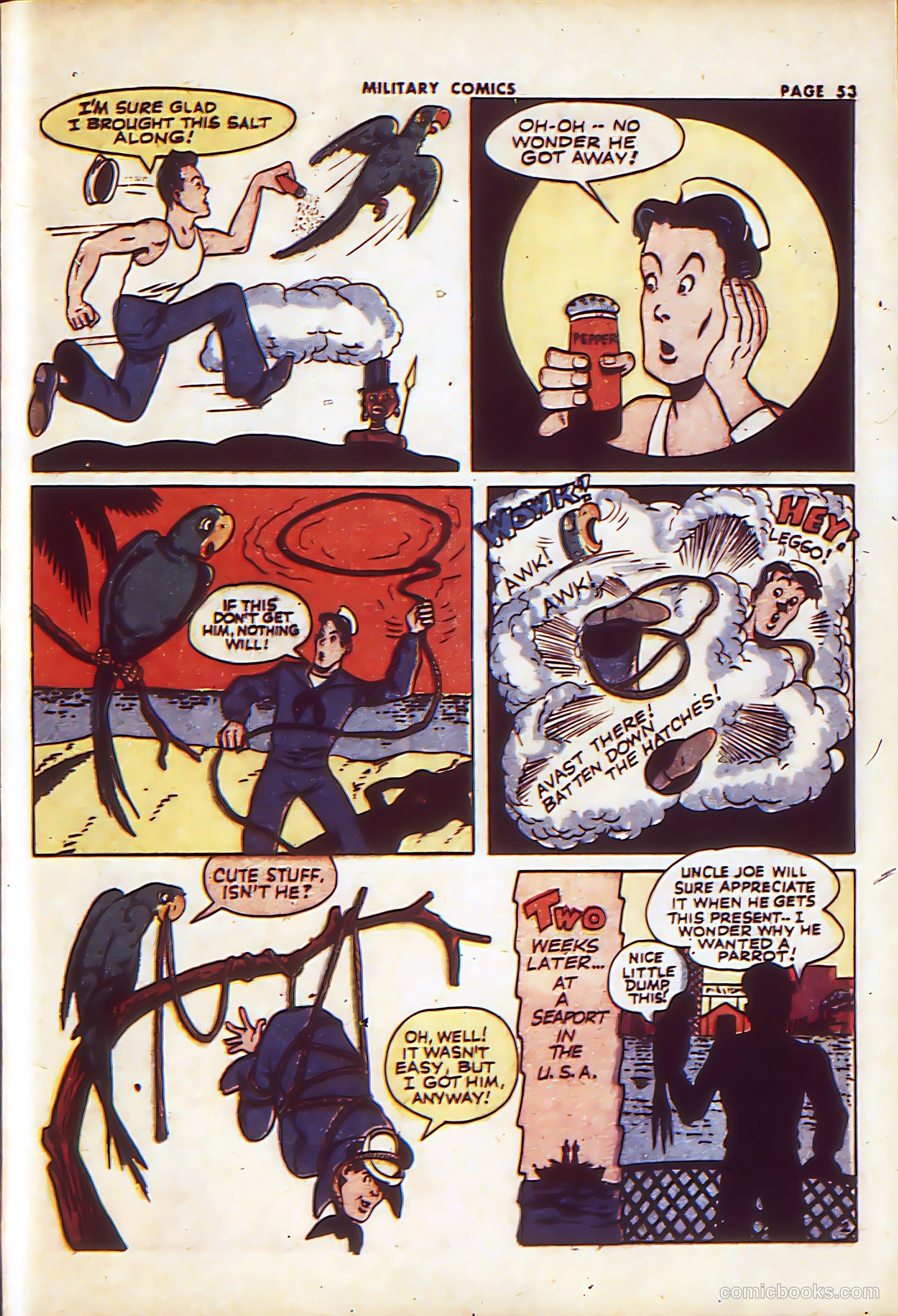 Military Comics #23 — page 56 of 70