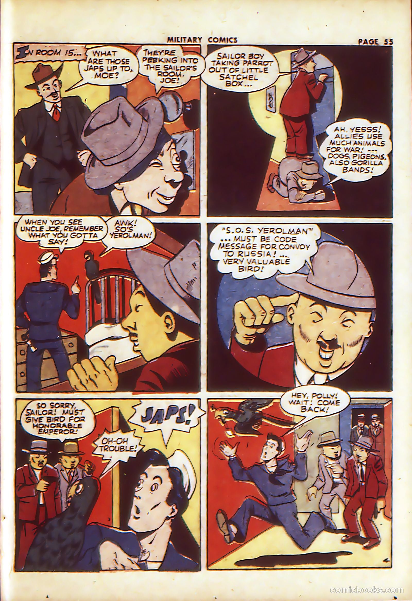 Military Comics #23 — page 58 of 70