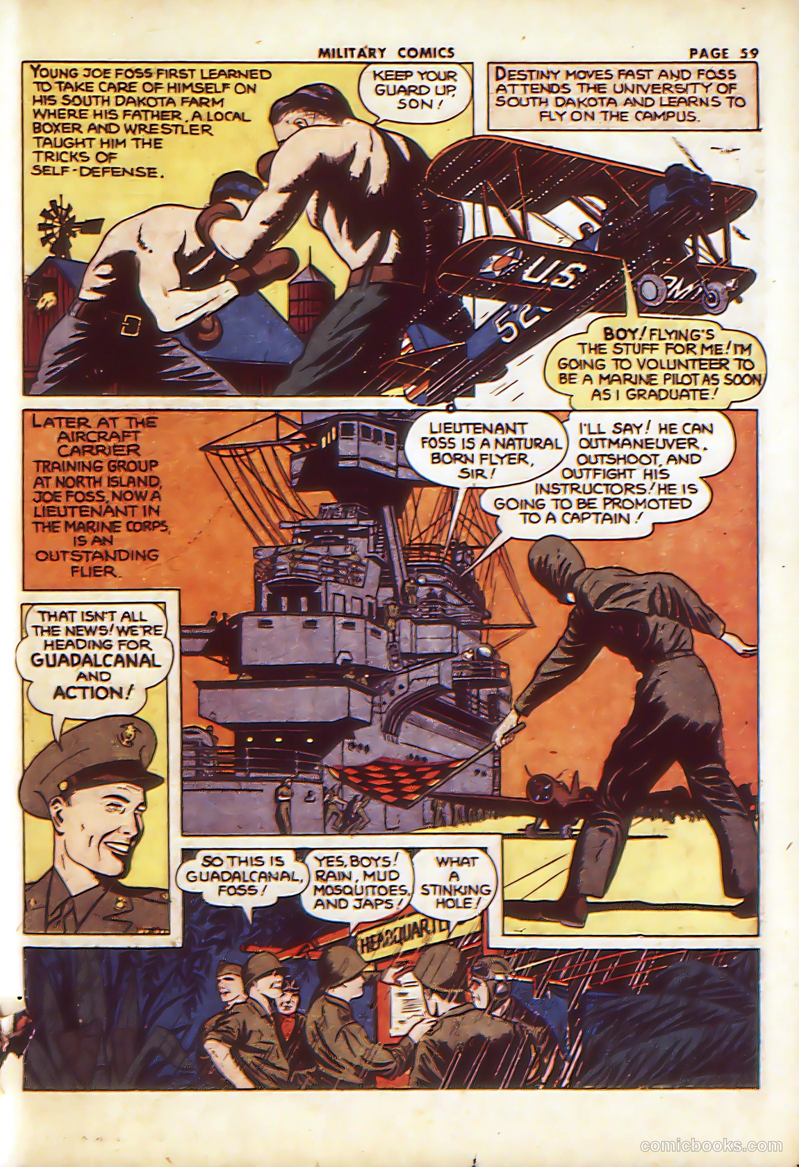 Military Comics #23 — page 62 of 70