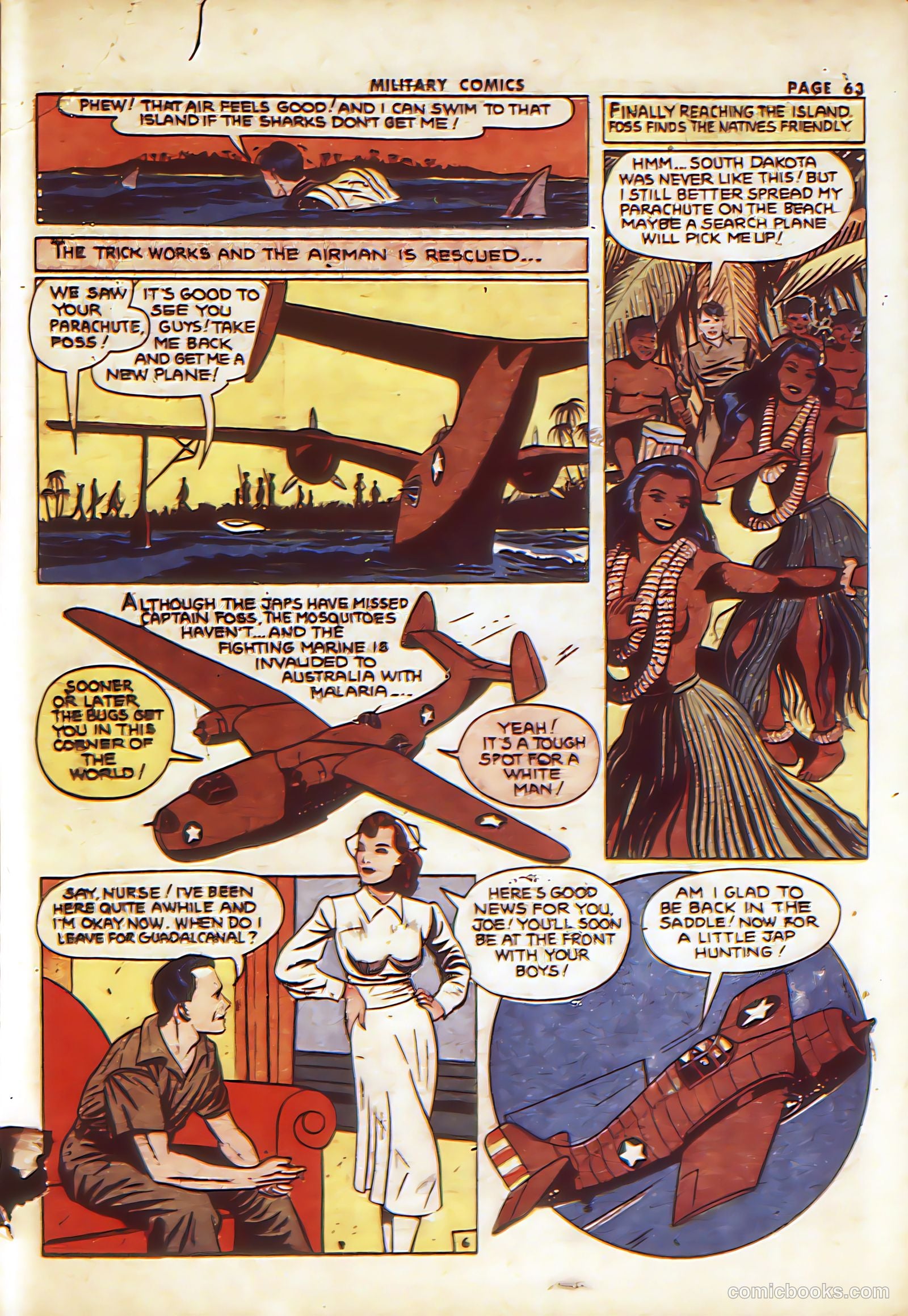 Military Comics #23 — page 66 of 70