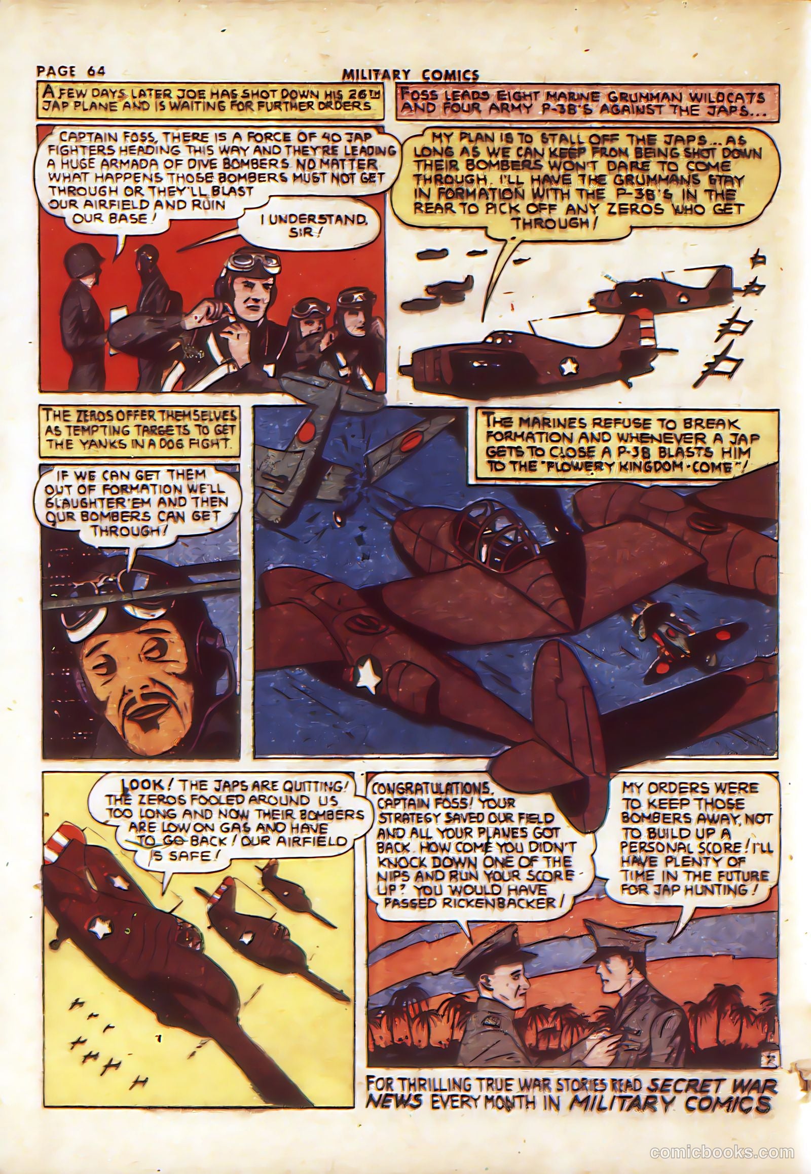 Military Comics #23 — page 67 of 70