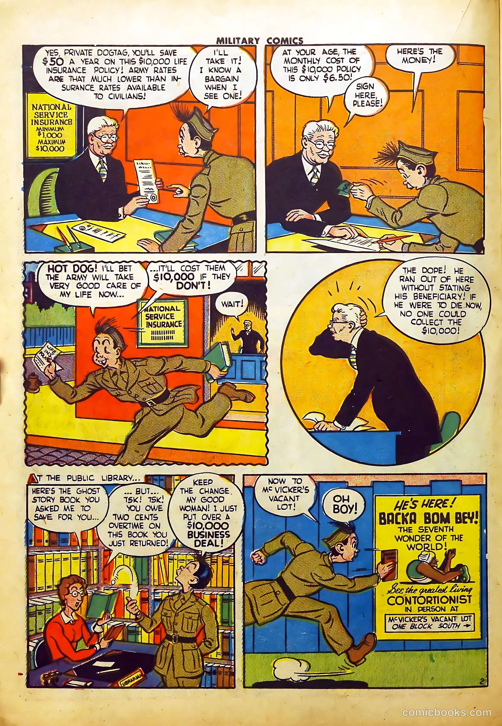 Military Comics #24 — page 32 of 60