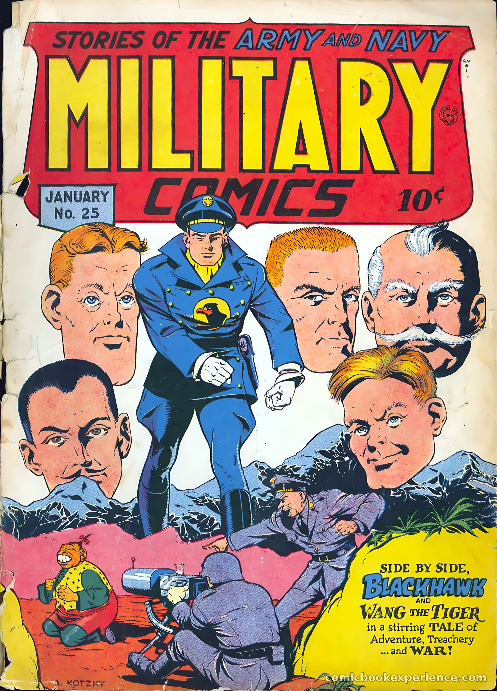 Military Comics #25 — page 1 of 60