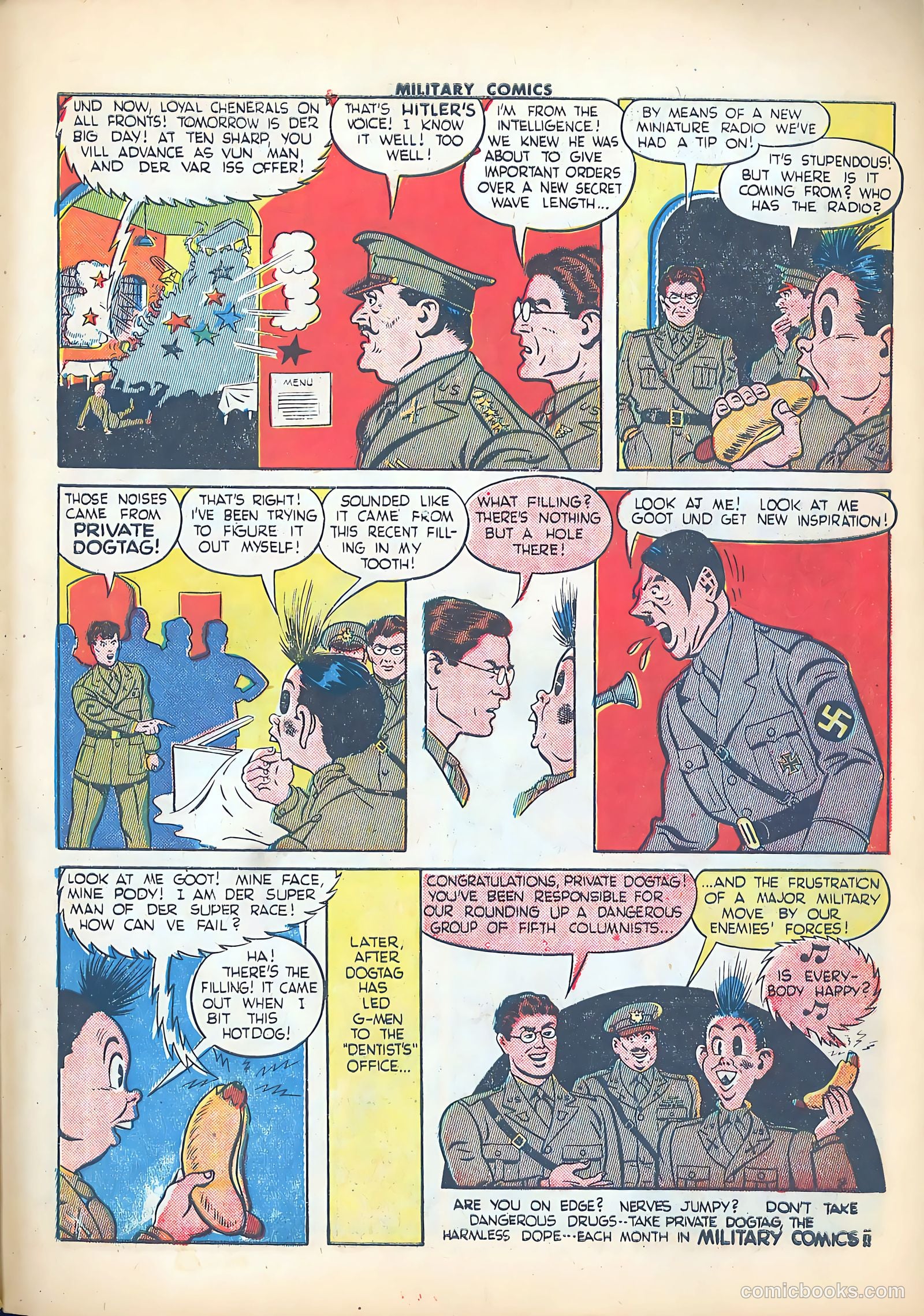 Military Comics #25 — page 39 of 60