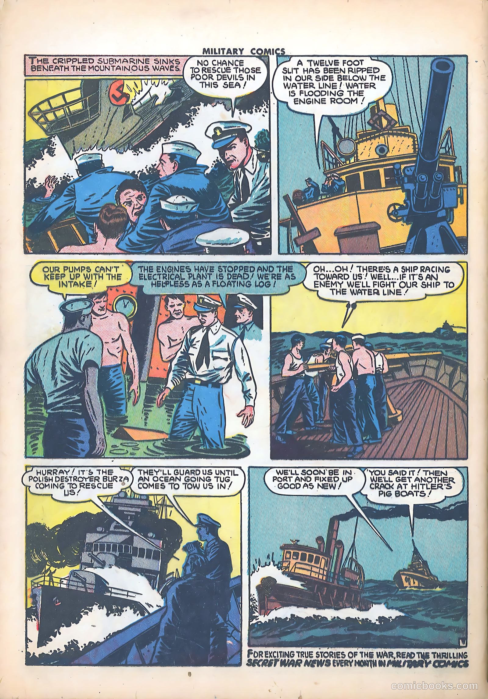 Military Comics #25 — page 58 of 60