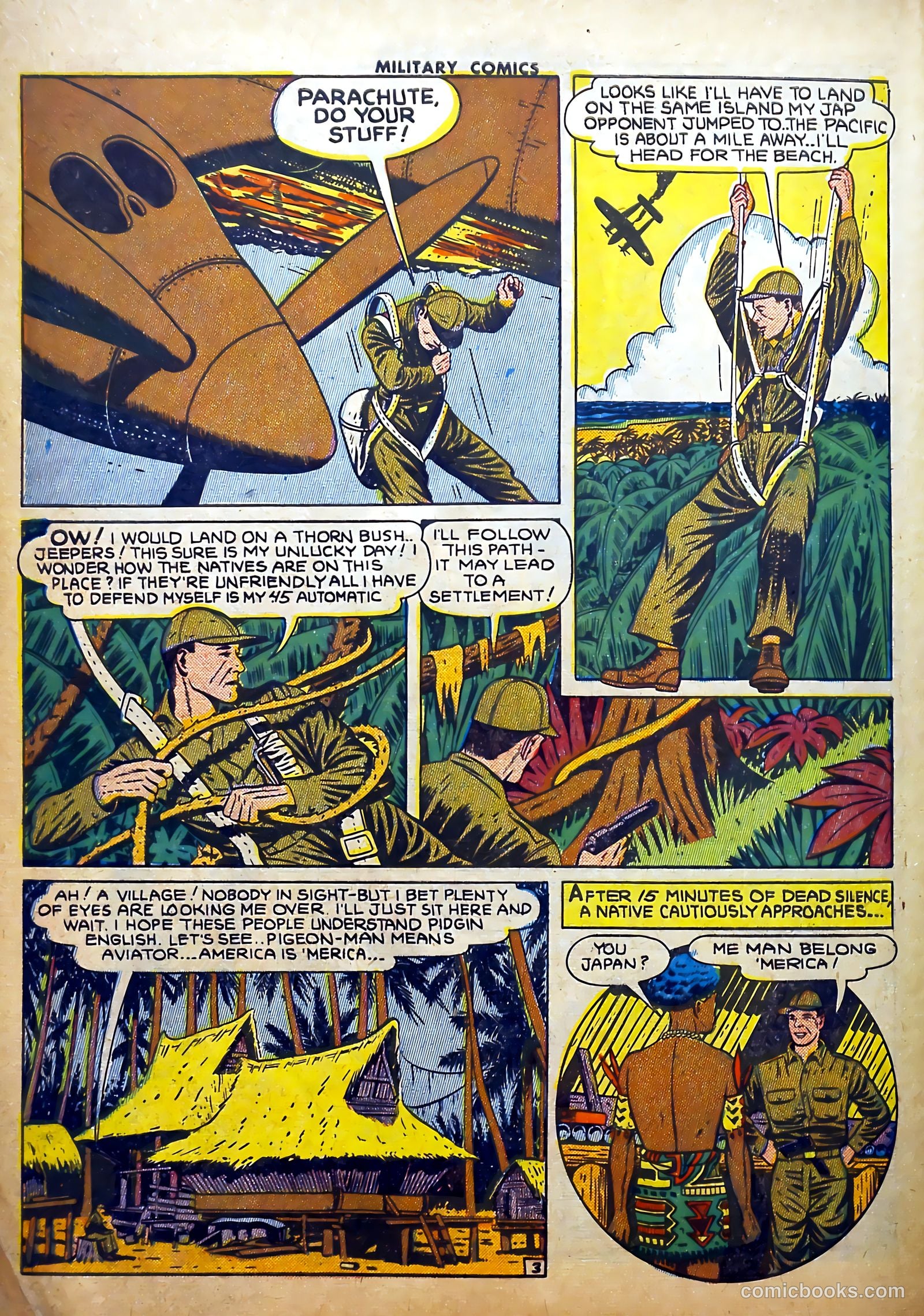 Military Comics #26 — page 54 of 60