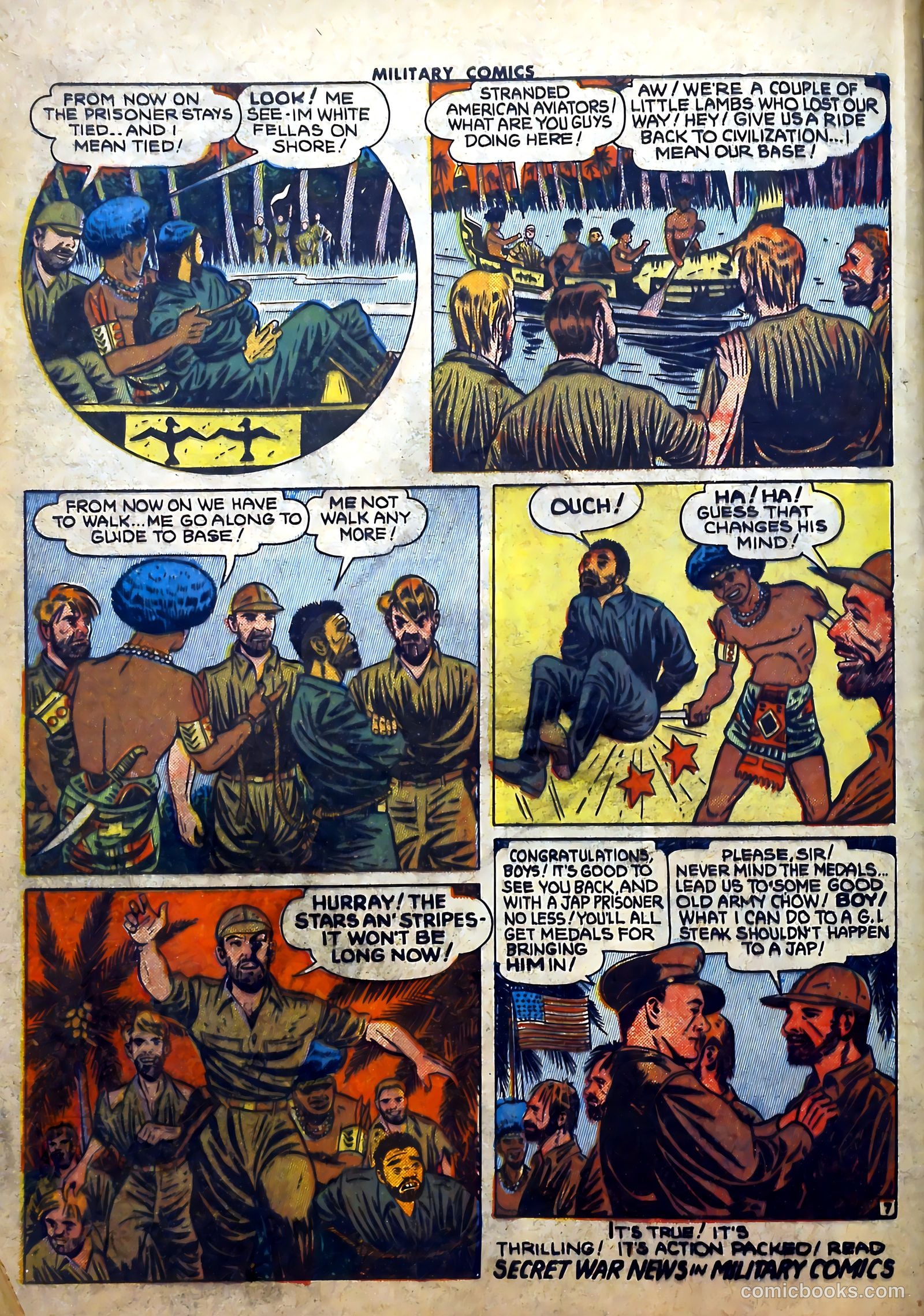 Military Comics #26 — page 58 of 60