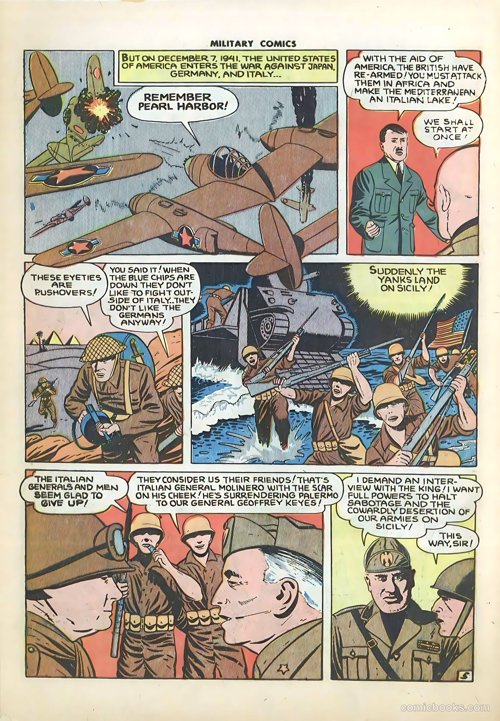 Military Comics #28 — page 56 of 60
