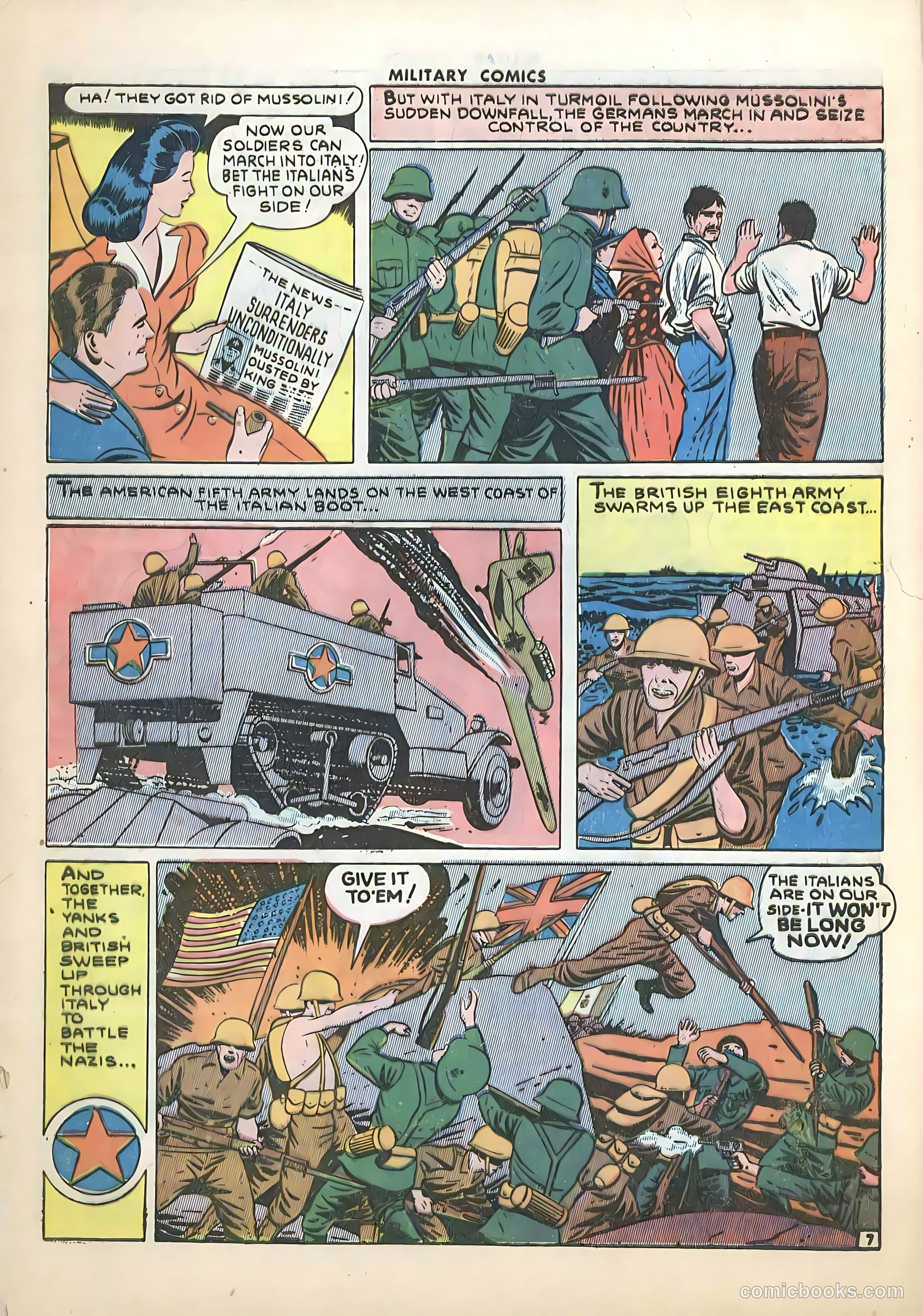 Military Comics #28 — page 58 of 60