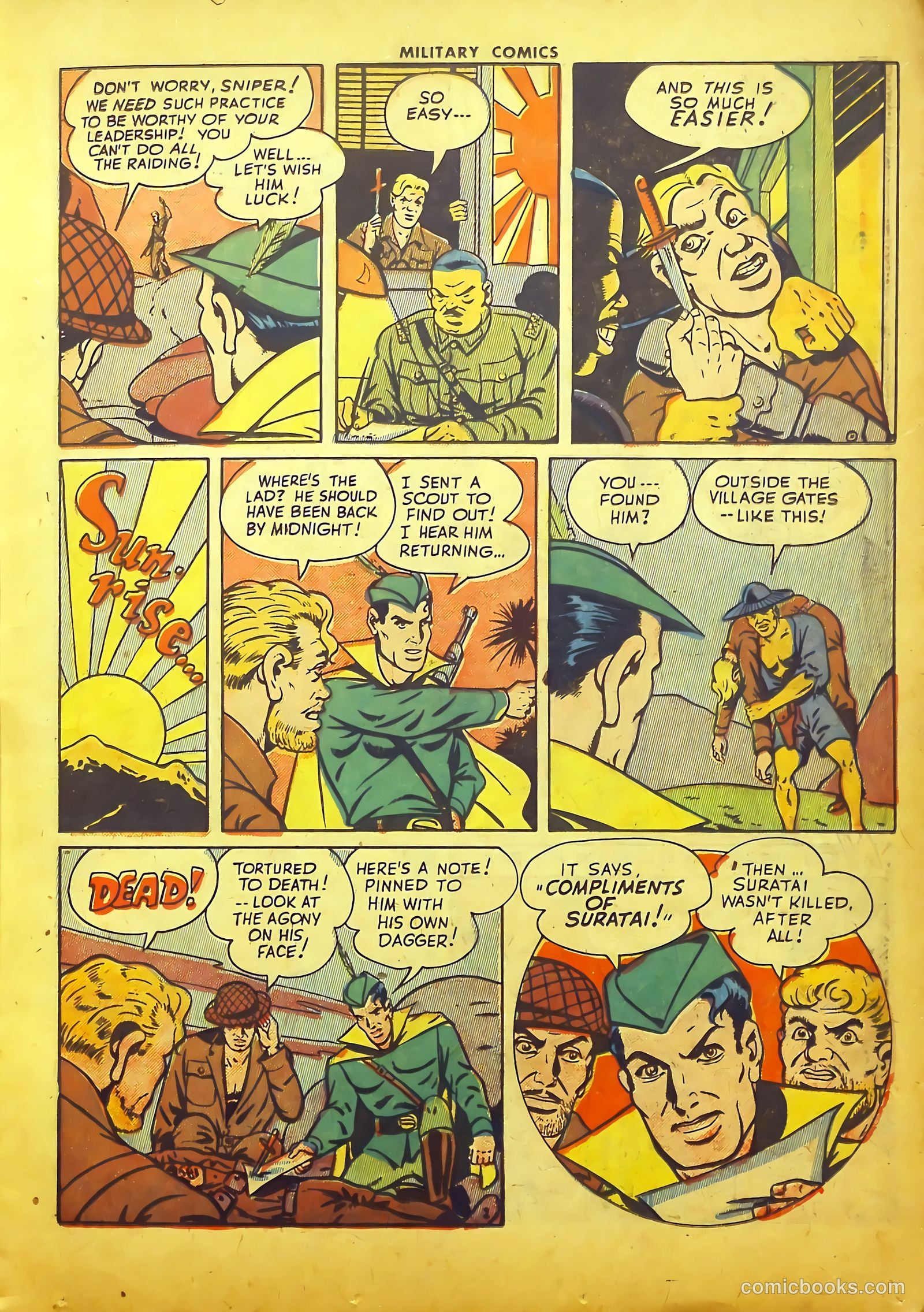 Military Comics #29 — page 23 of 60
