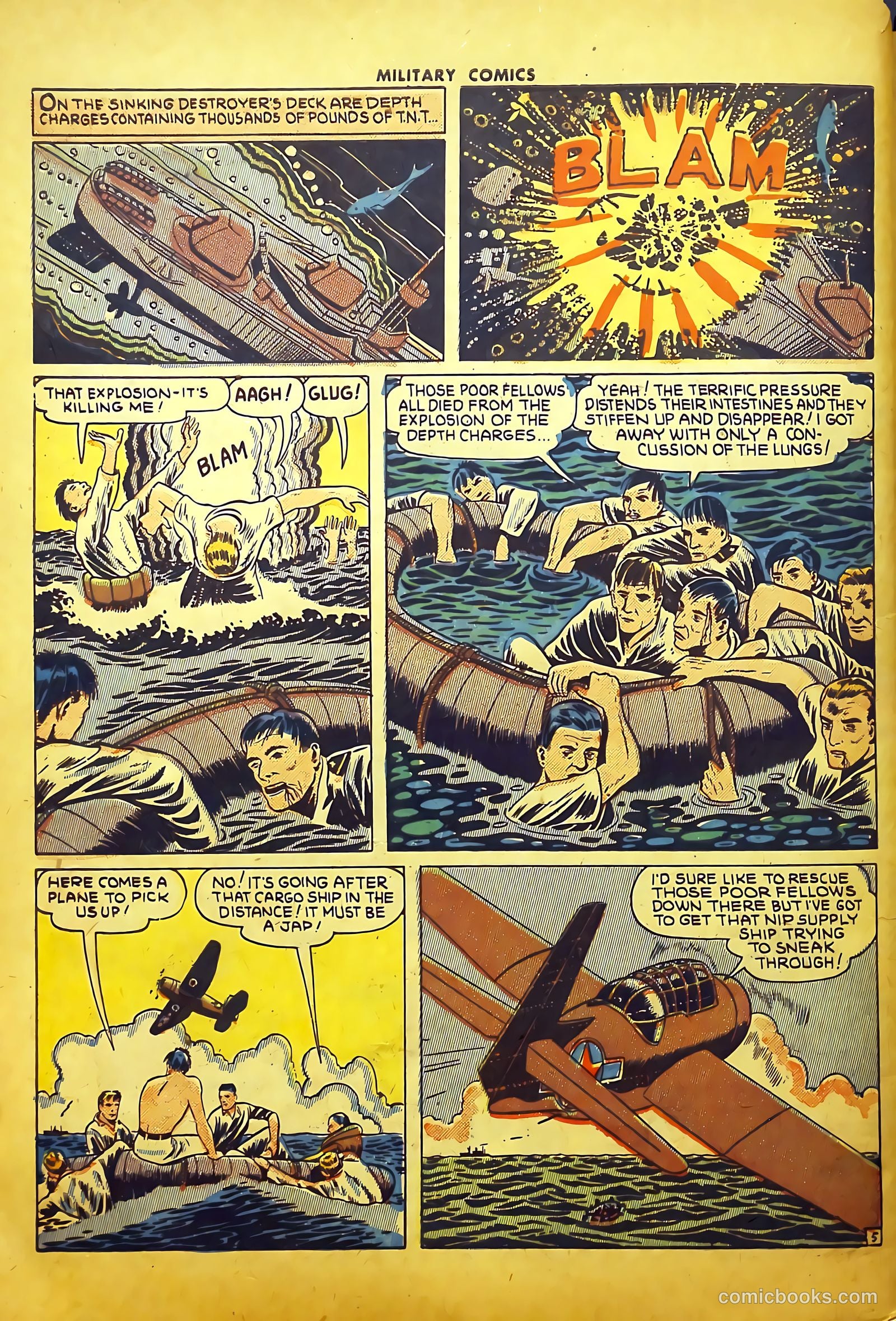 Military Comics #29 — page 56 of 60