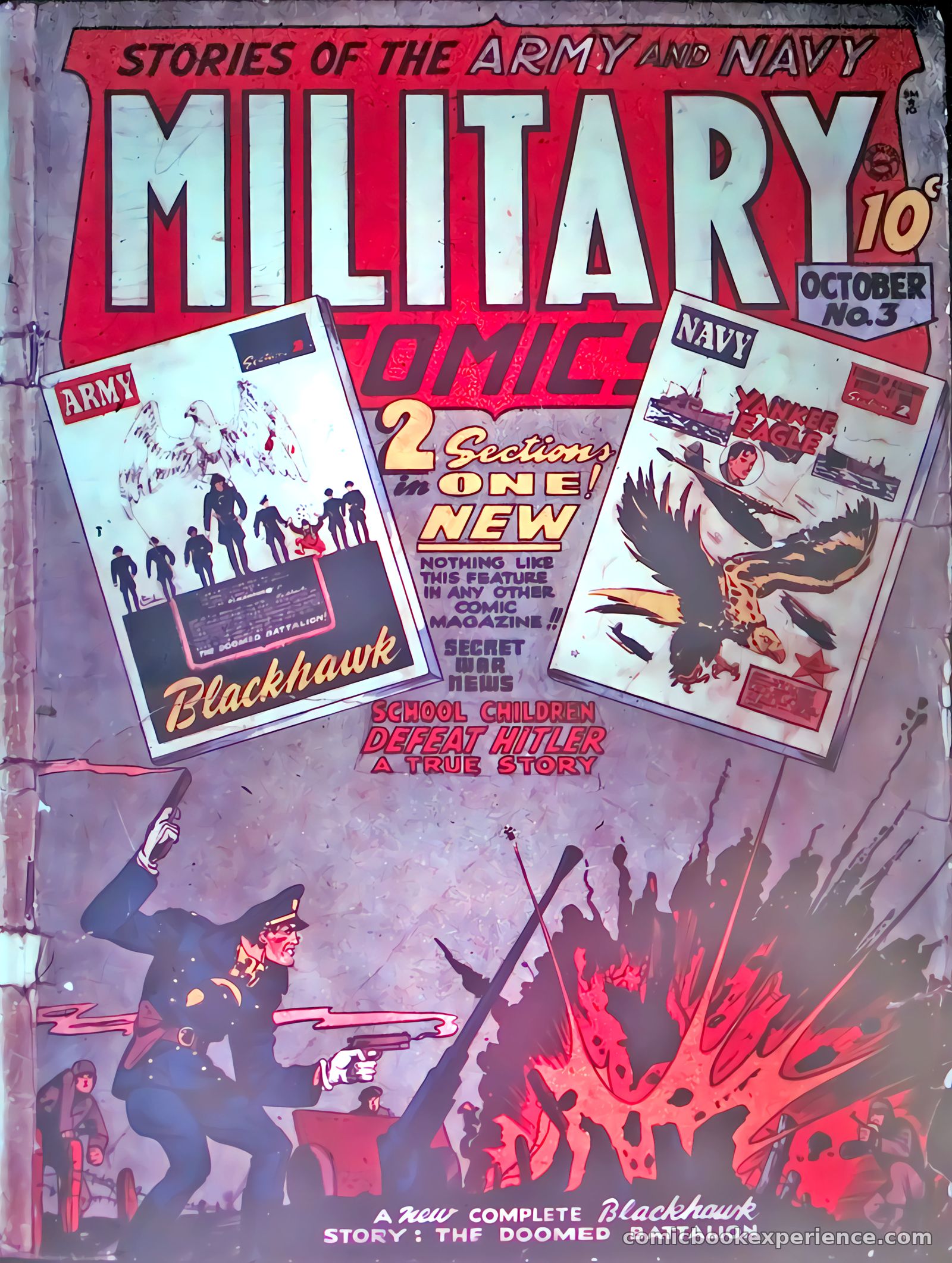 Military Comics #3 — page 1 of 68