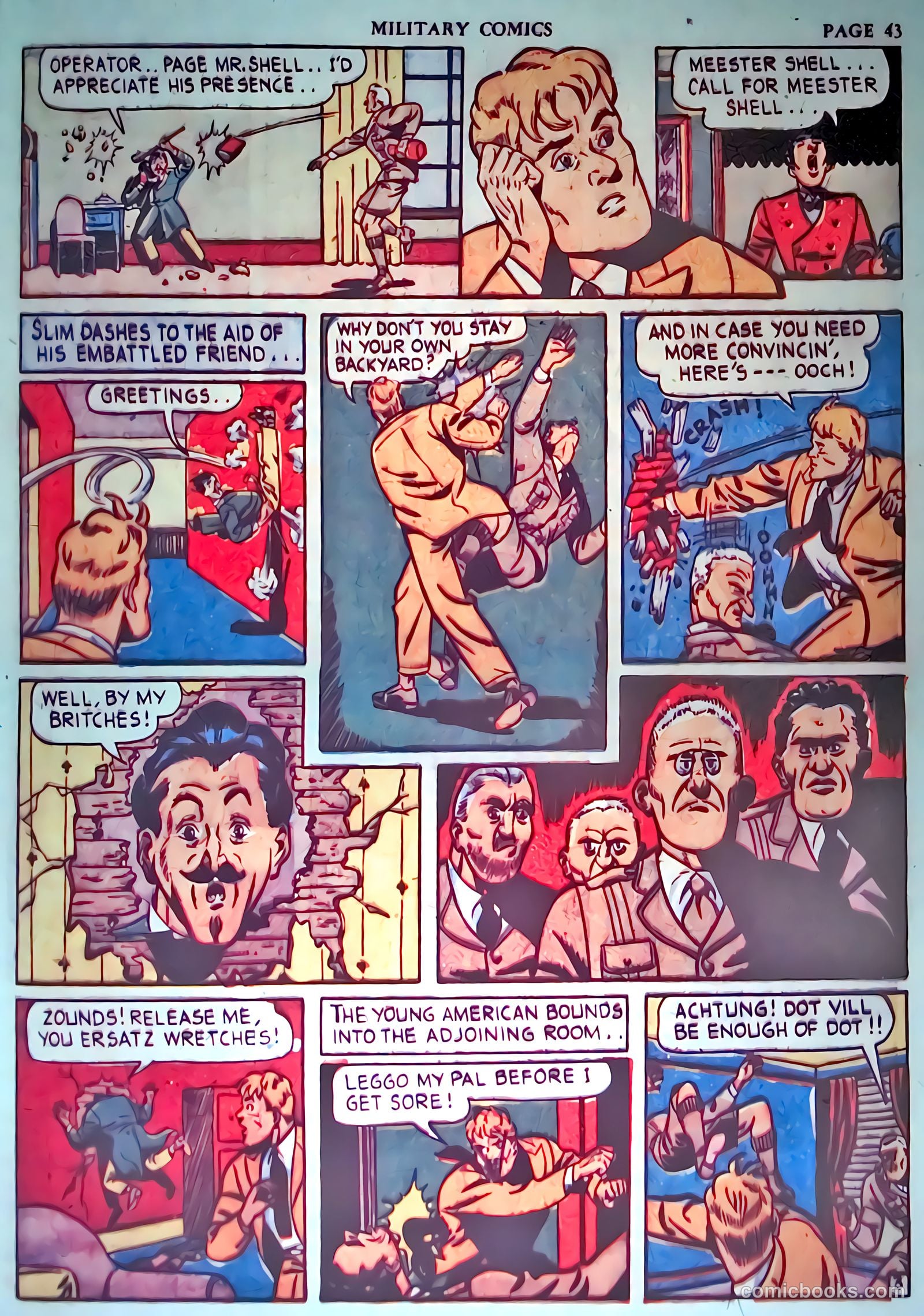 Military Comics #3 — page 45 of 68