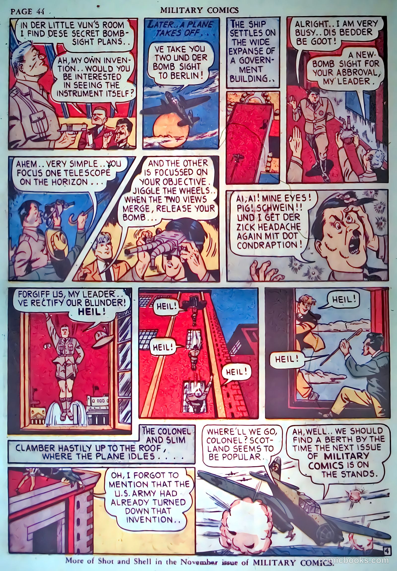 Military Comics #3 — page 46 of 68