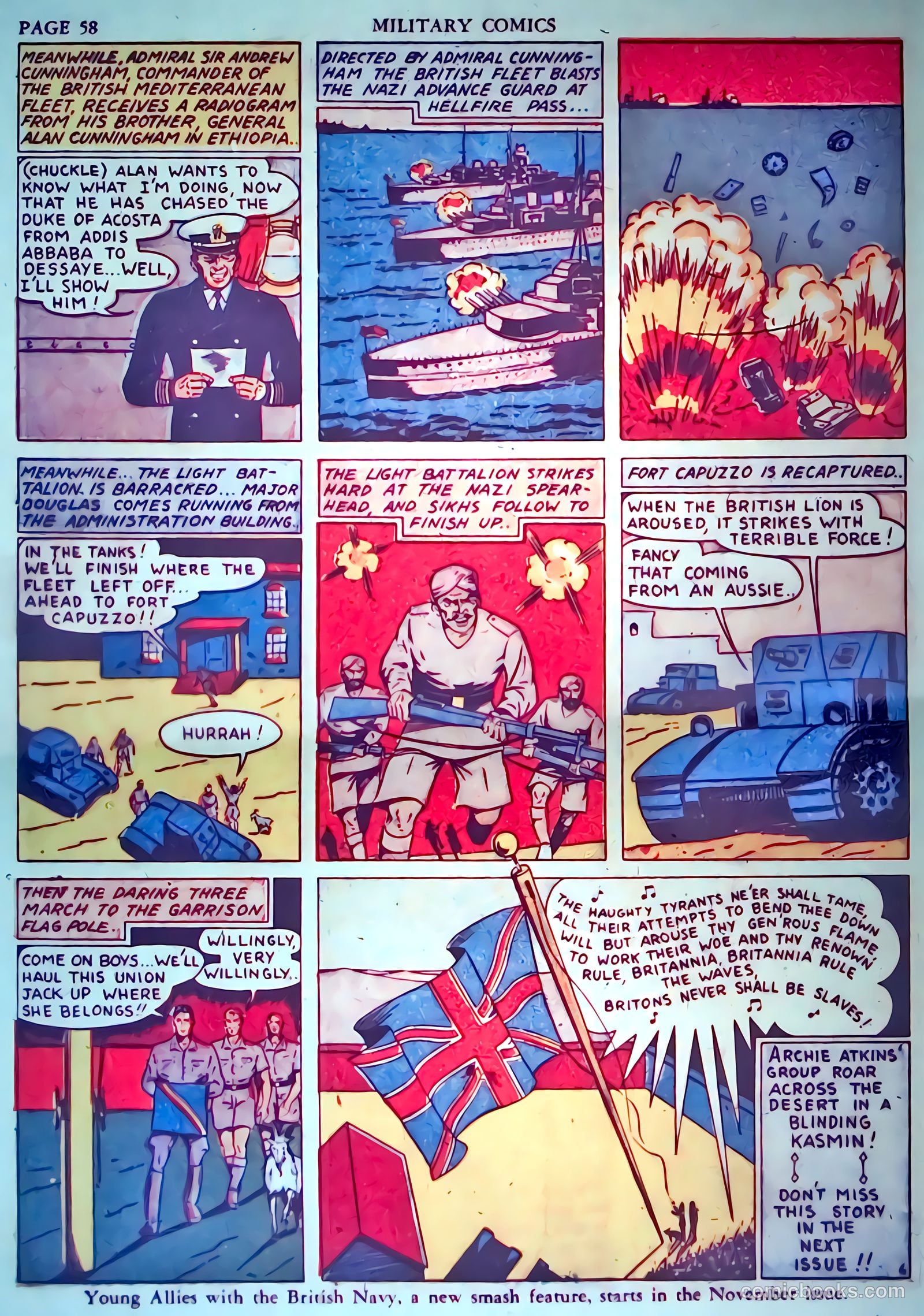 Military Comics #3 — page 60 of 68