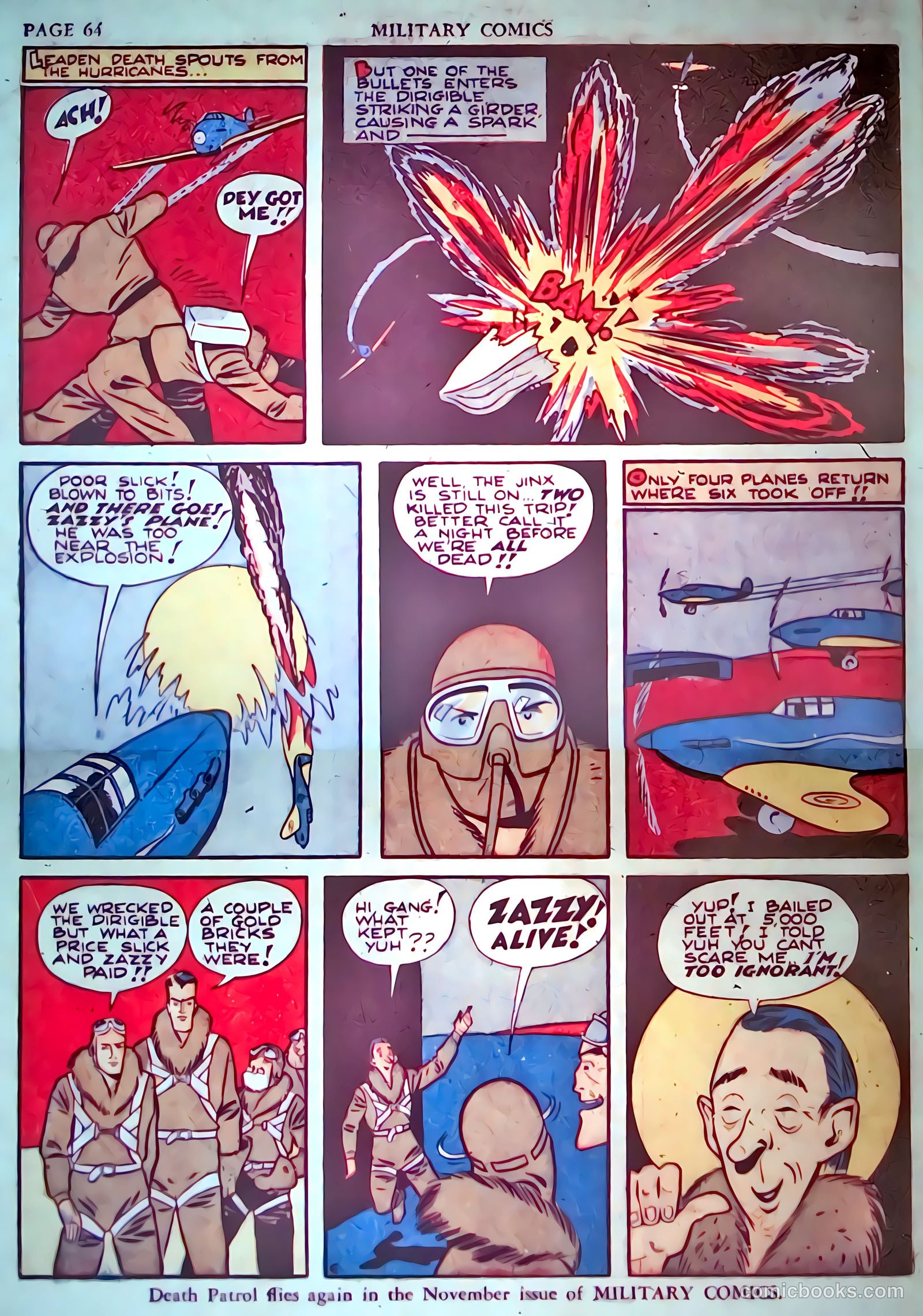Military Comics #3 — page 66 of 68