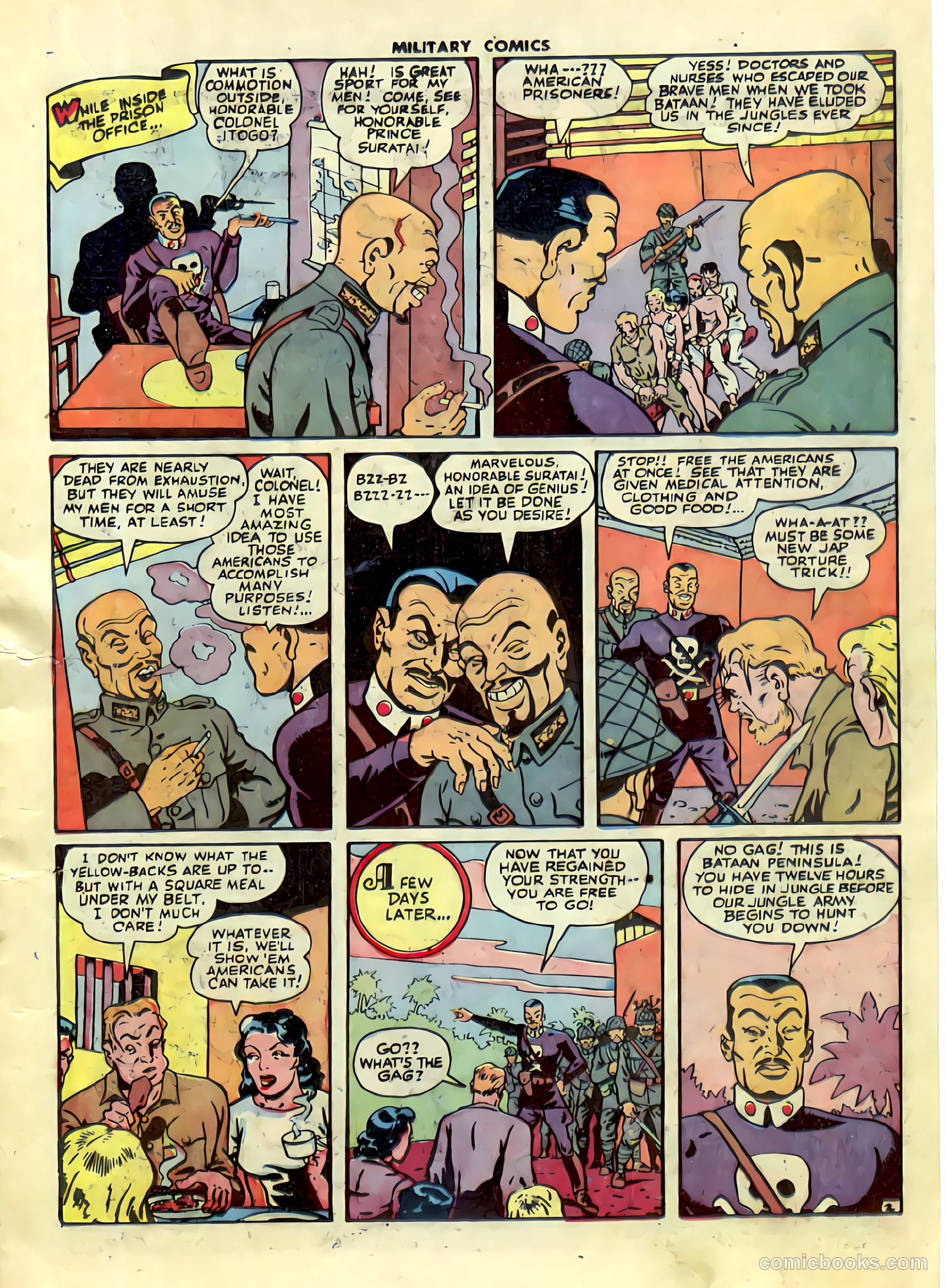 Military Comics #30 — page 22 of 58