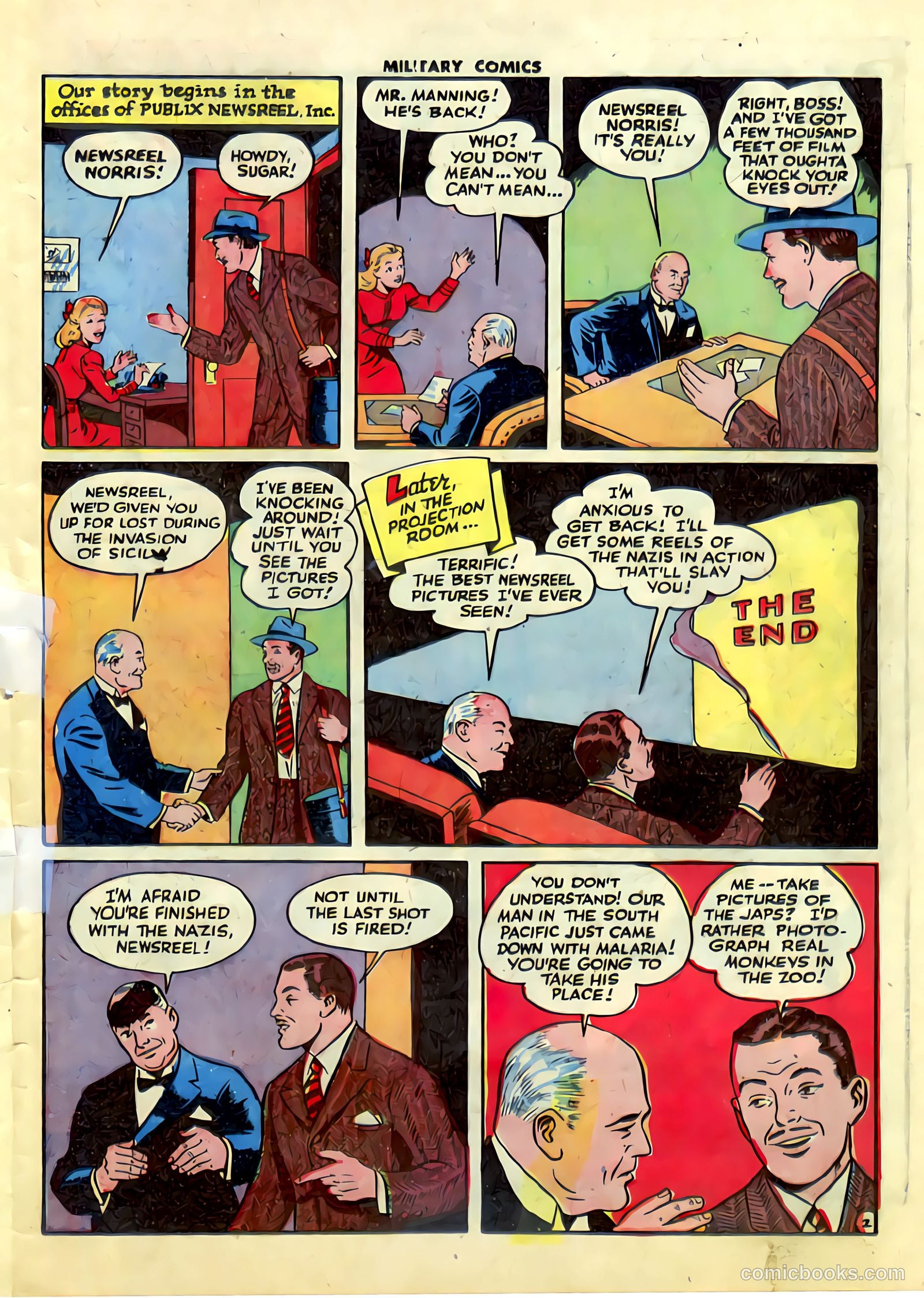 Military Comics #30 — page 42 of 58