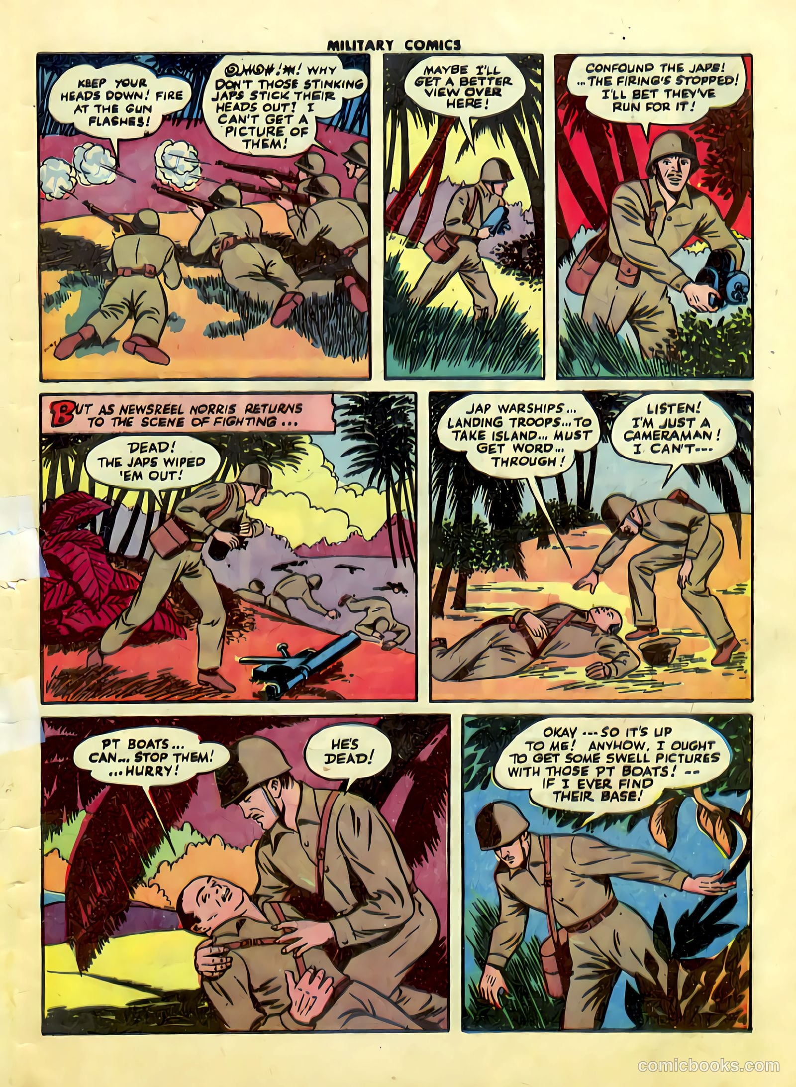 Military Comics #30 — page 44 of 58