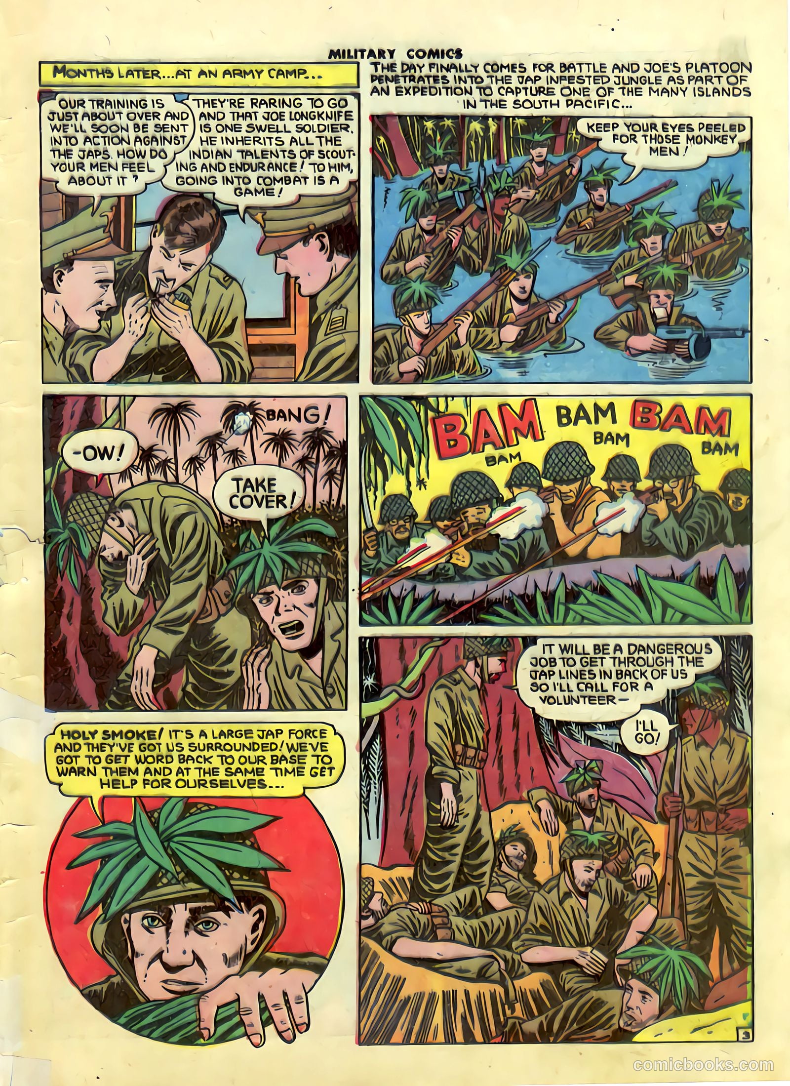 Military Comics #30 — page 52 of 58