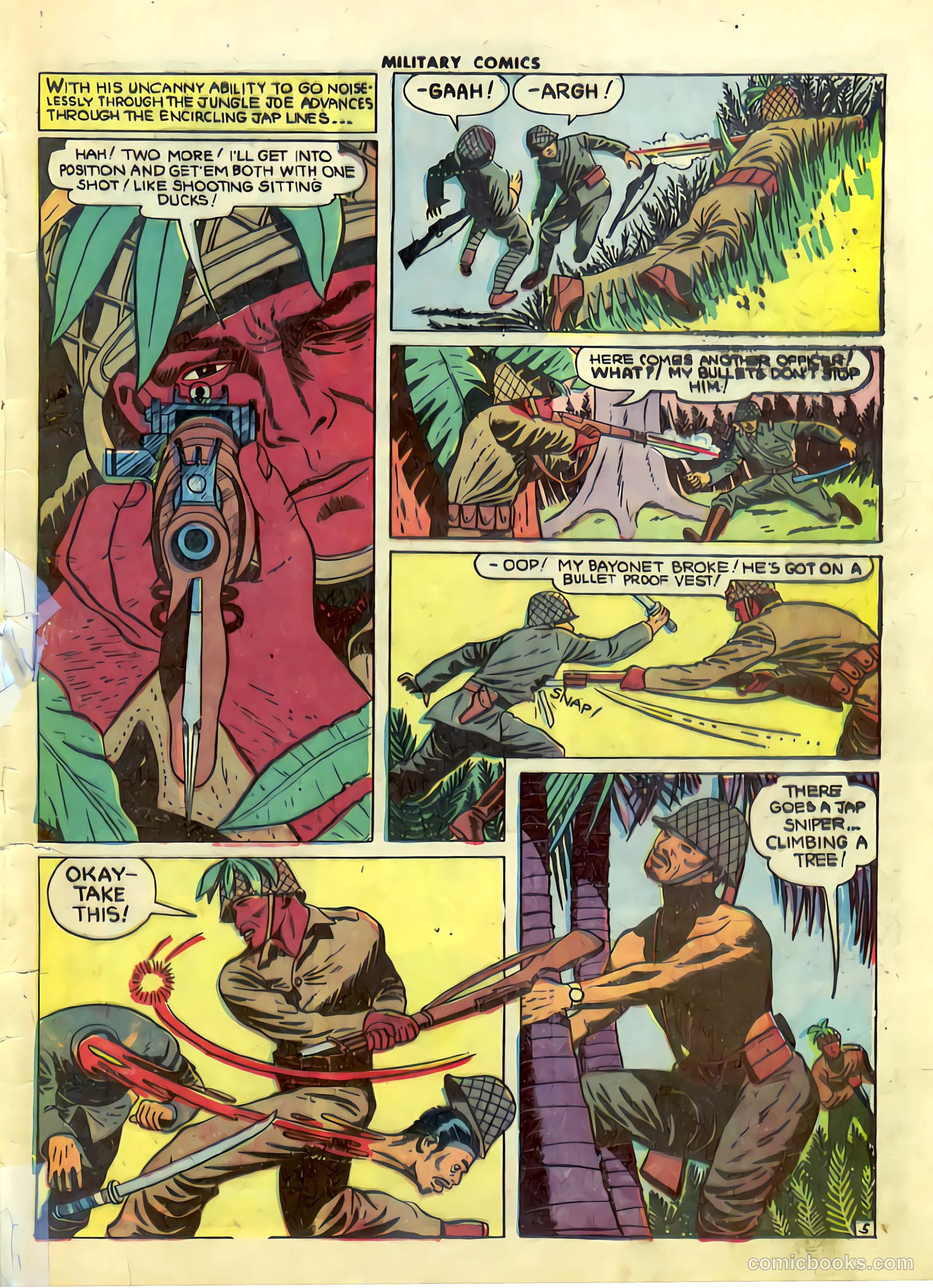 Military Comics #30 — page 54 of 58