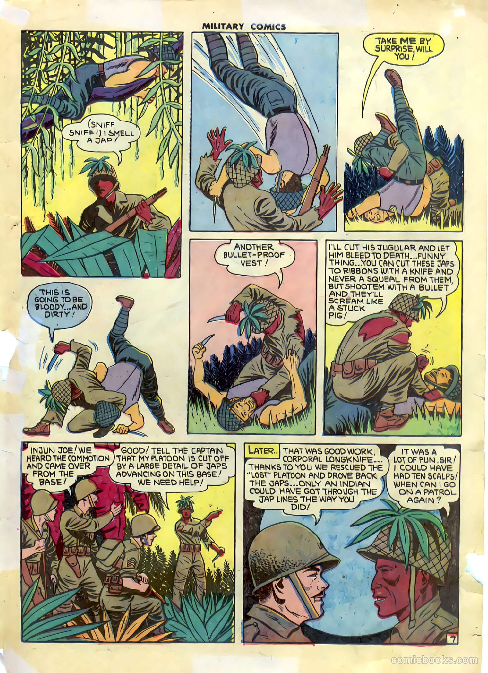 Military Comics #30 — page 56 of 58