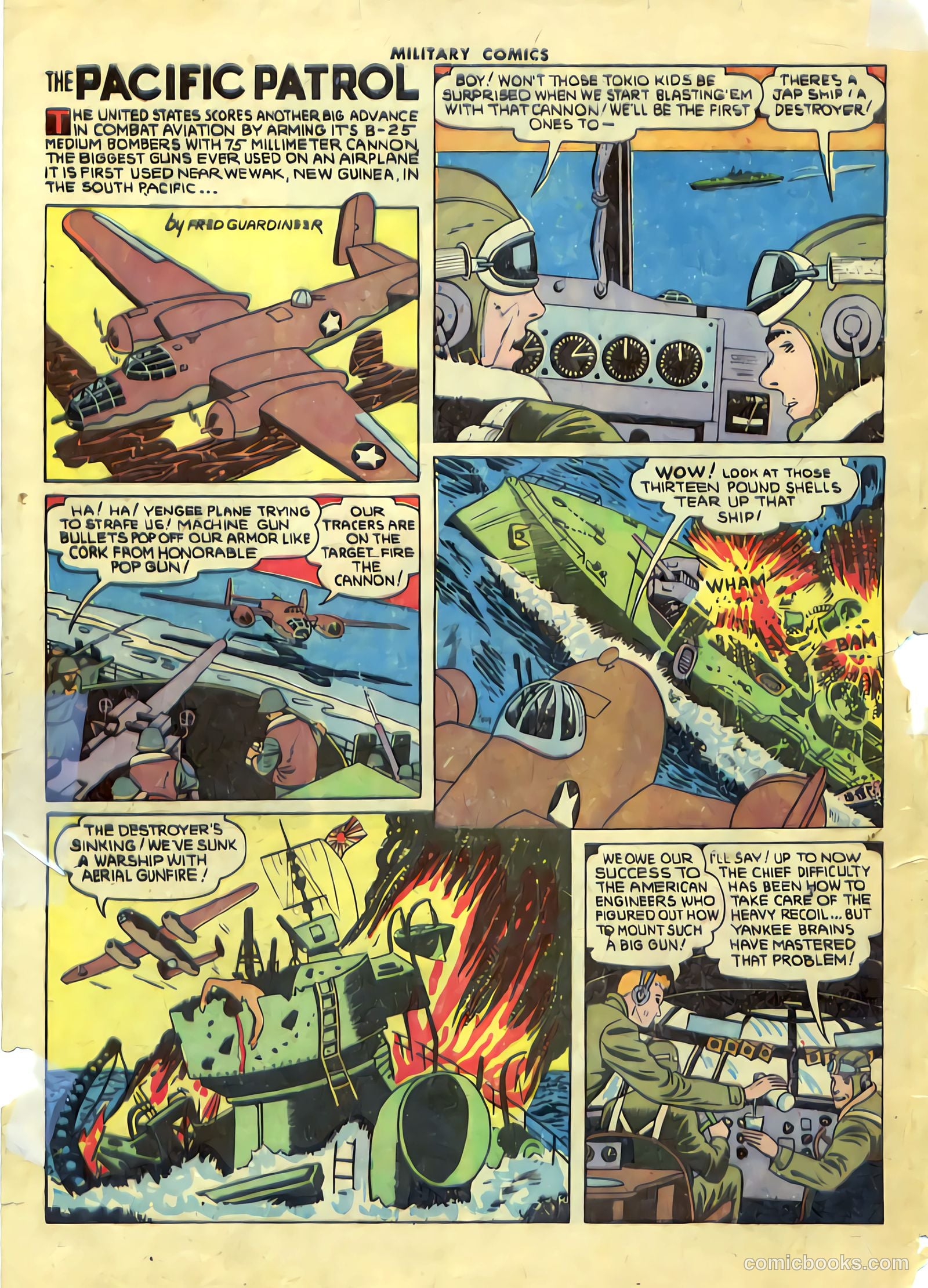 Military Comics #30 — page 57 of 58